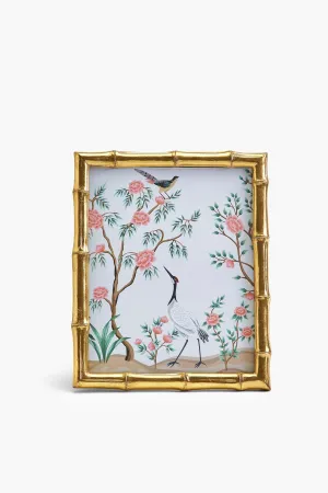4x6 Gold Faux Bamboo Frame