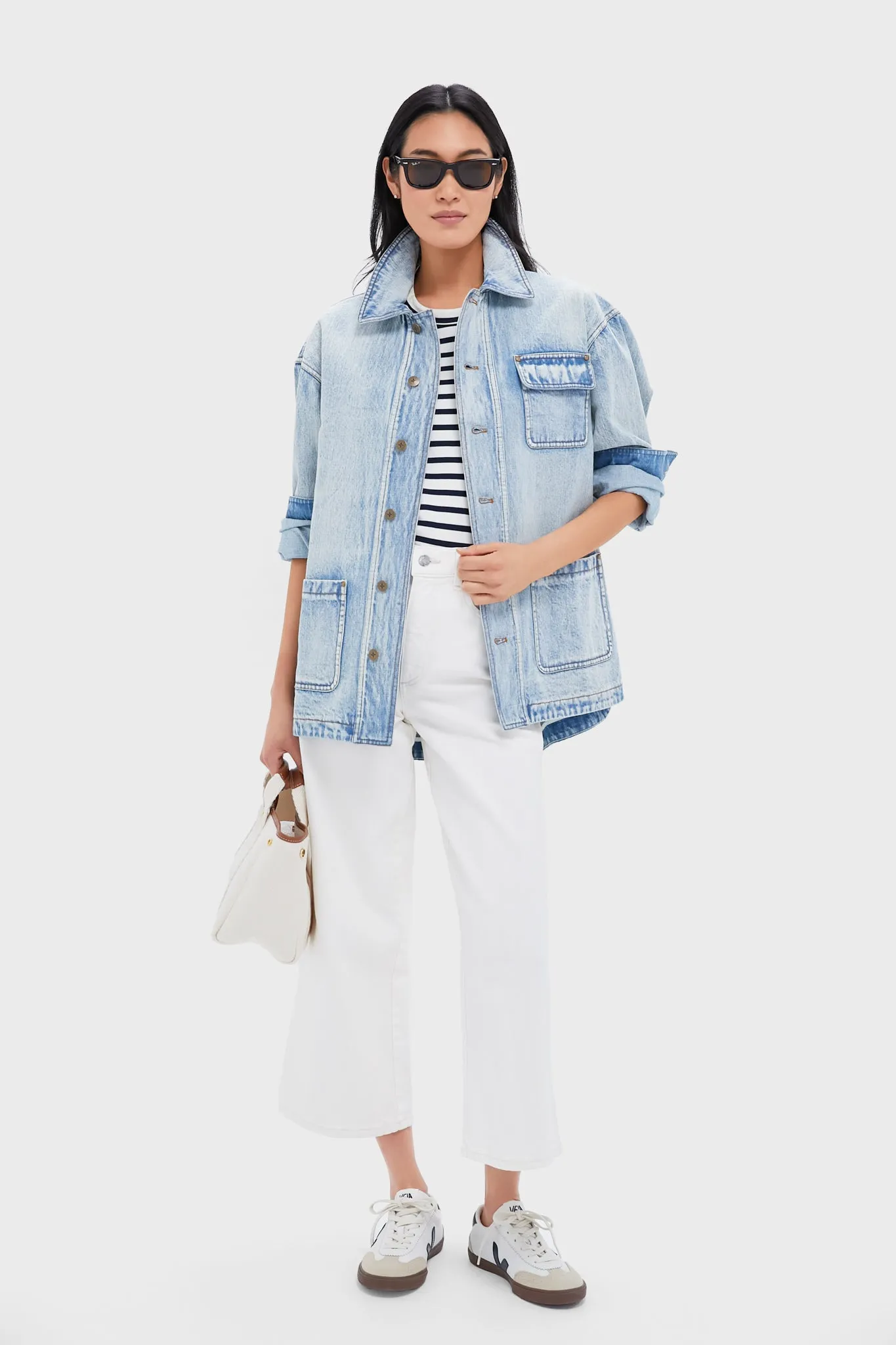 Acid Wash Denim Reese Barn Jacket
