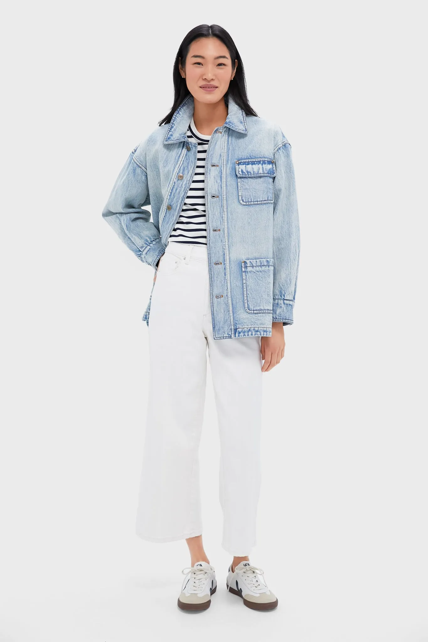 Acid Wash Denim Reese Barn Jacket
