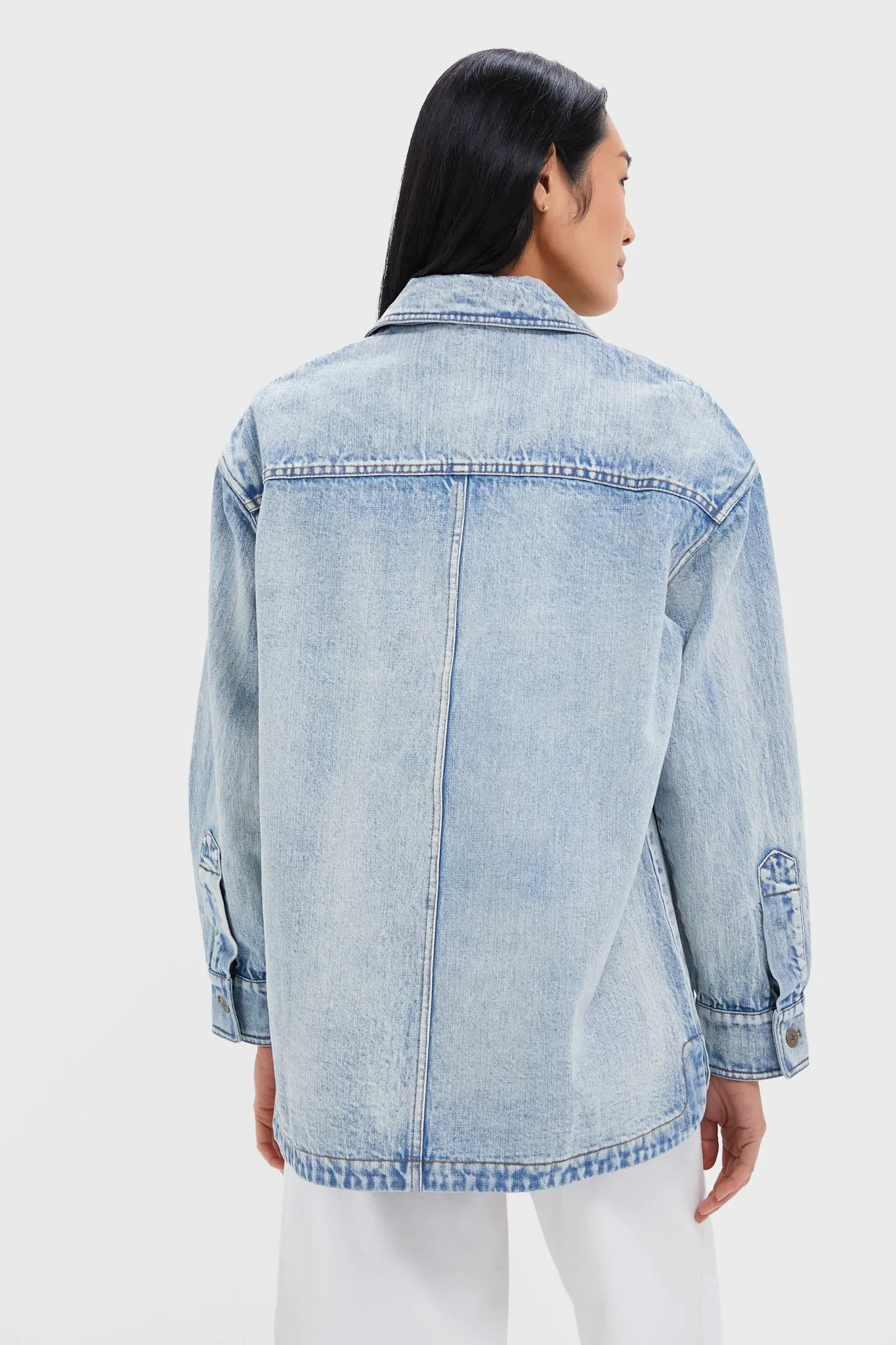 Acid Wash Denim Reese Barn Jacket