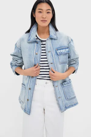 Acid Wash Denim Reese Barn Jacket