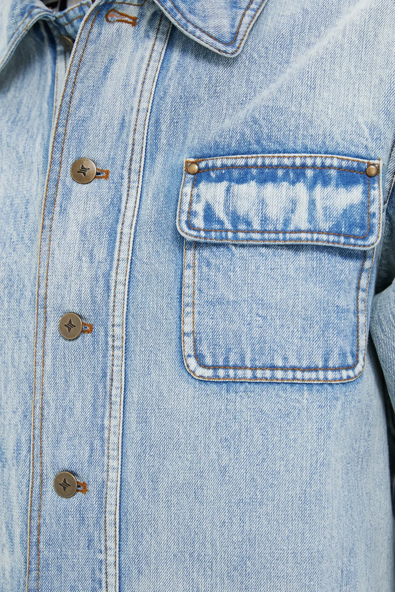 Acid Wash Denim Reese Barn Jacket