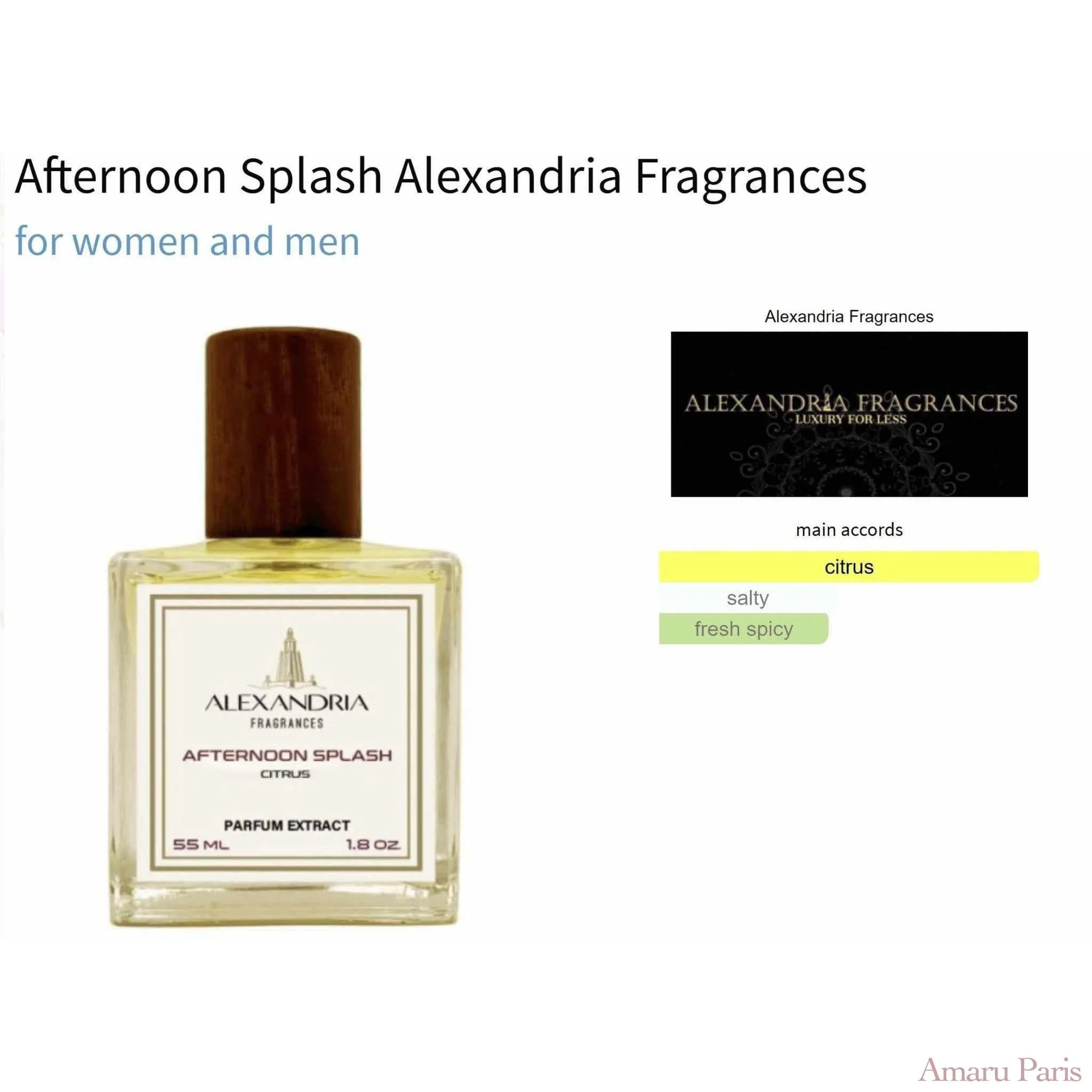 Afternoon Splash Alexandria Fragrances for women and men