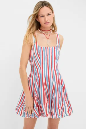 Americana Stripe Sadie Dress