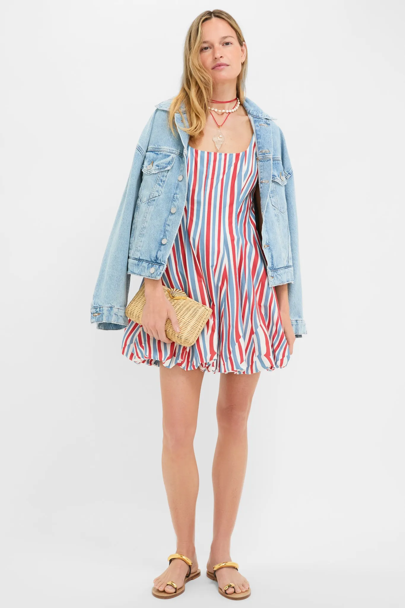 Americana Stripe Sadie Dress