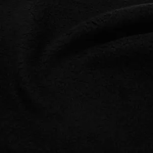 Anti-pill Fleece Solid - ICY - Black