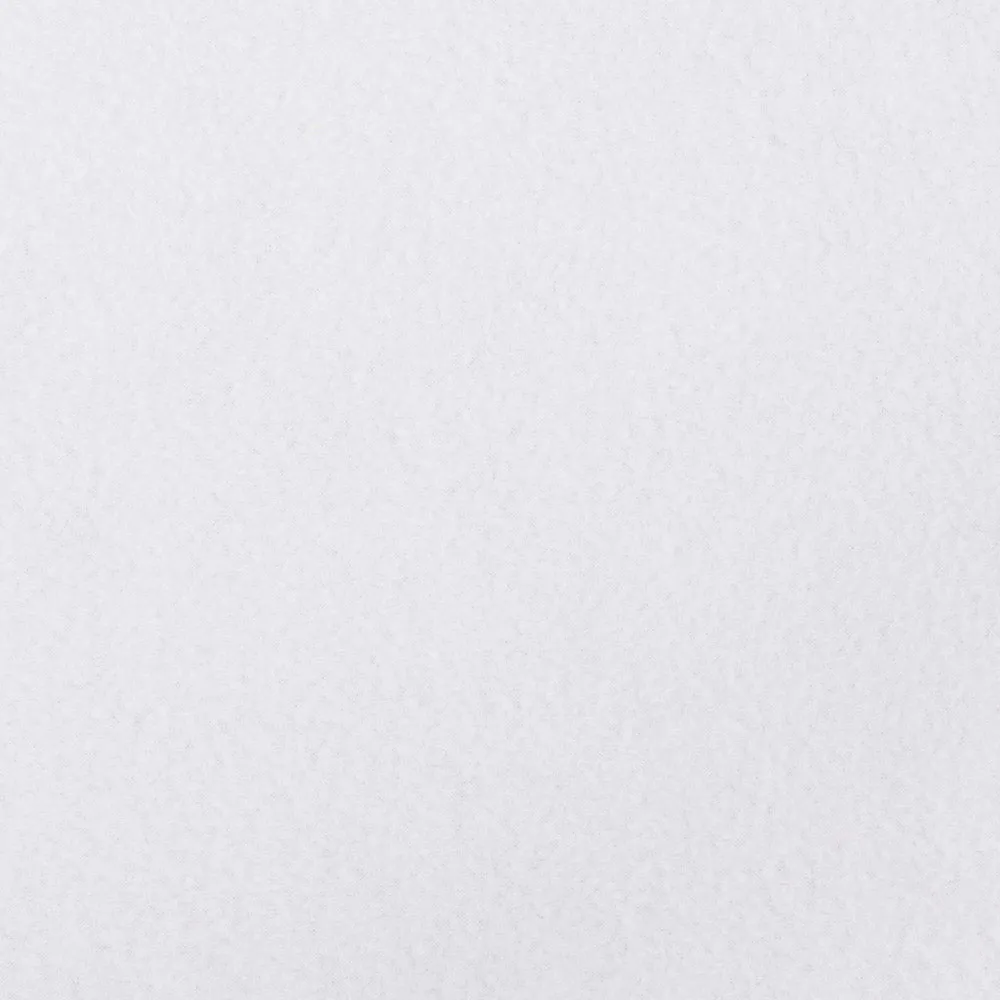 Anti-pill Fleece Solid - ICY - White