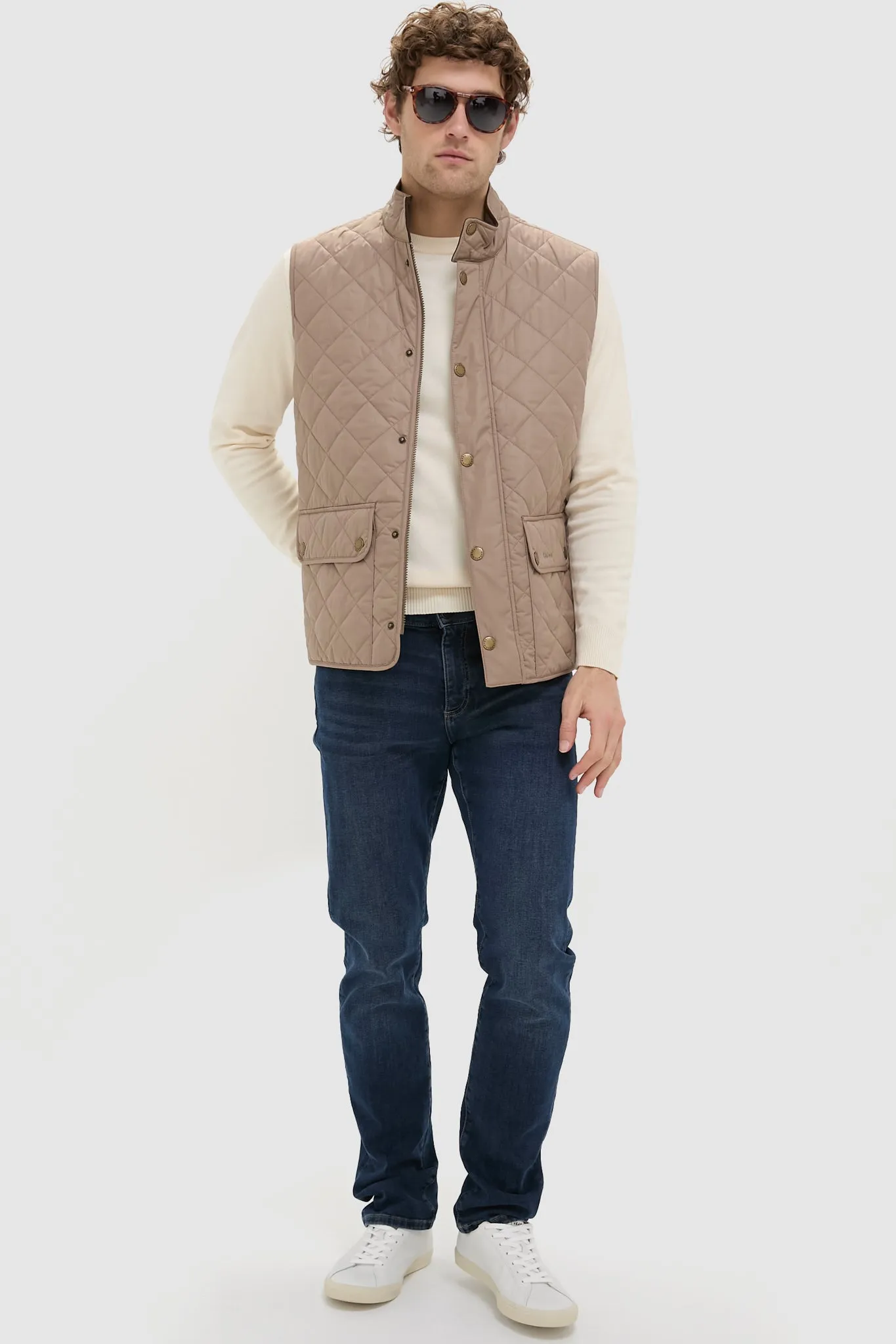 Antique White Lingwood Crewneck