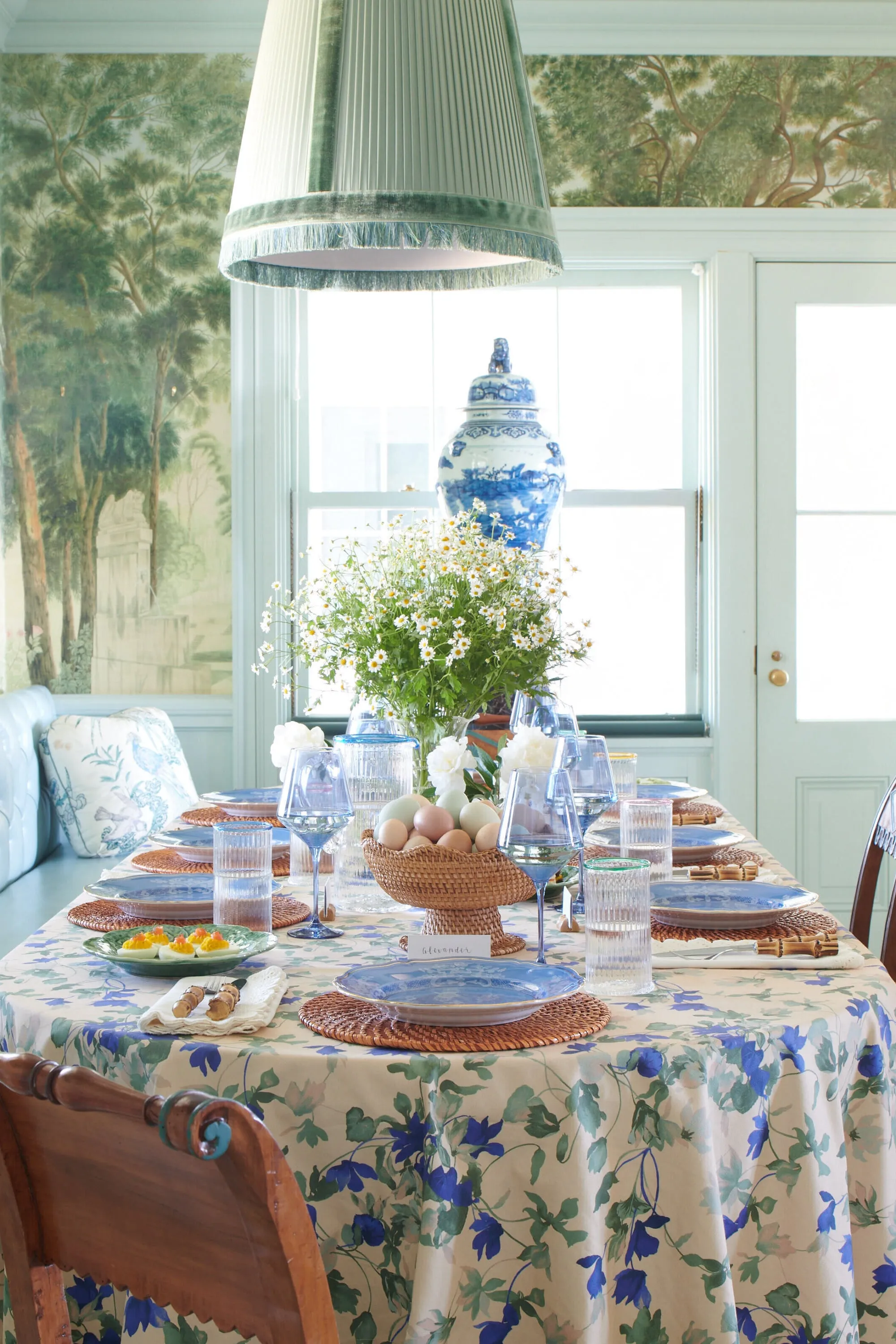 Bellflower Blooms Tablecloth