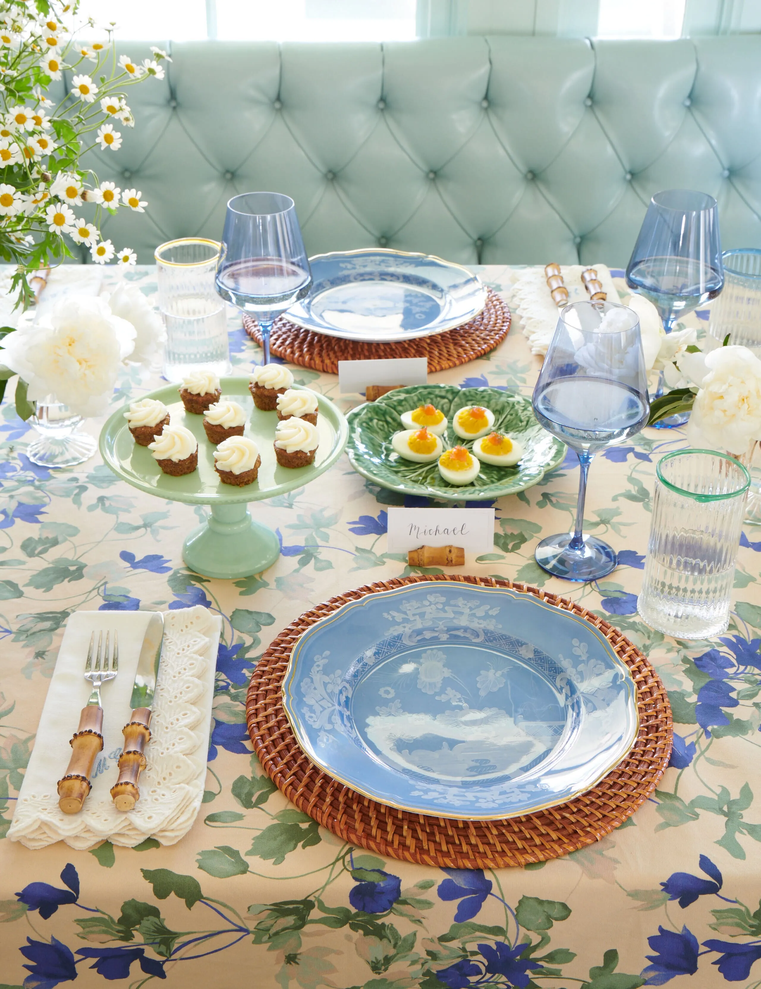 Bellflower Blooms Tablecloth