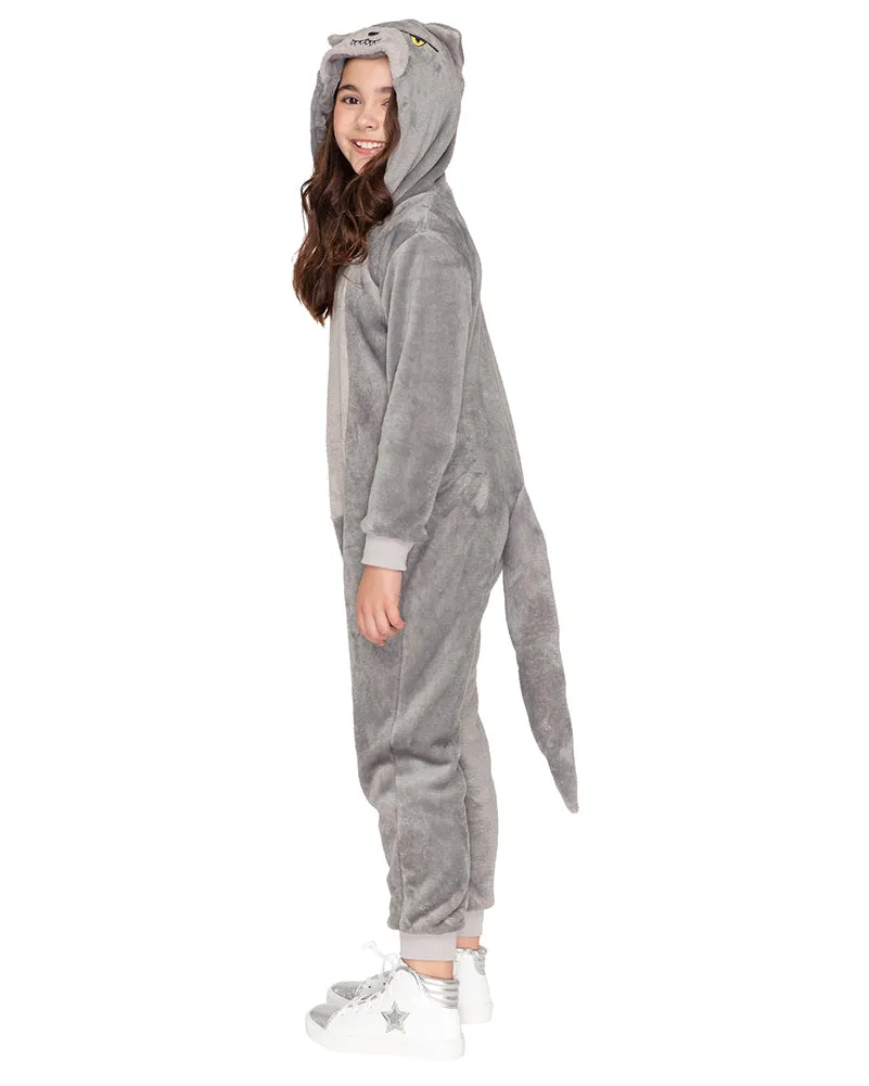 Big Bad Wolf Deluxe Kids Costume Jumpsuit
