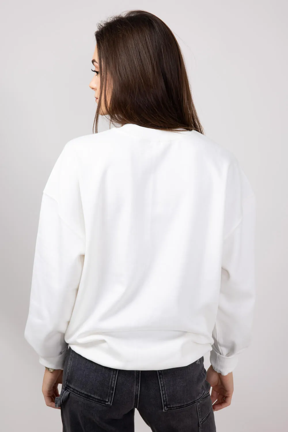 Billabong Island Life Sweatshirt for Women in White | 24B464405-SCS