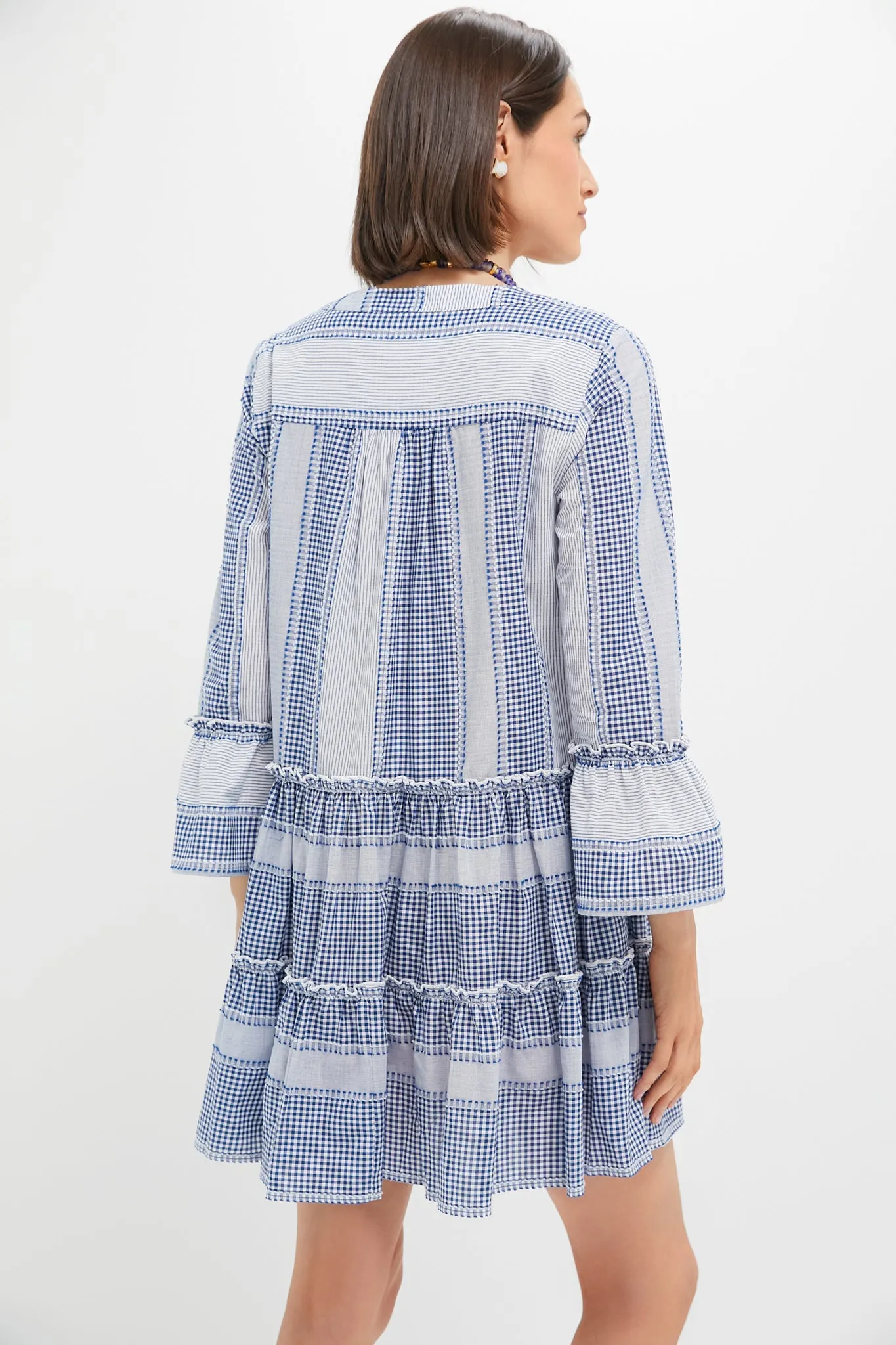 Blue Gingham Lanie Dress