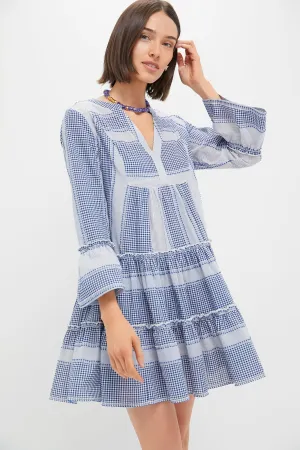 Blue Gingham Lanie Dress