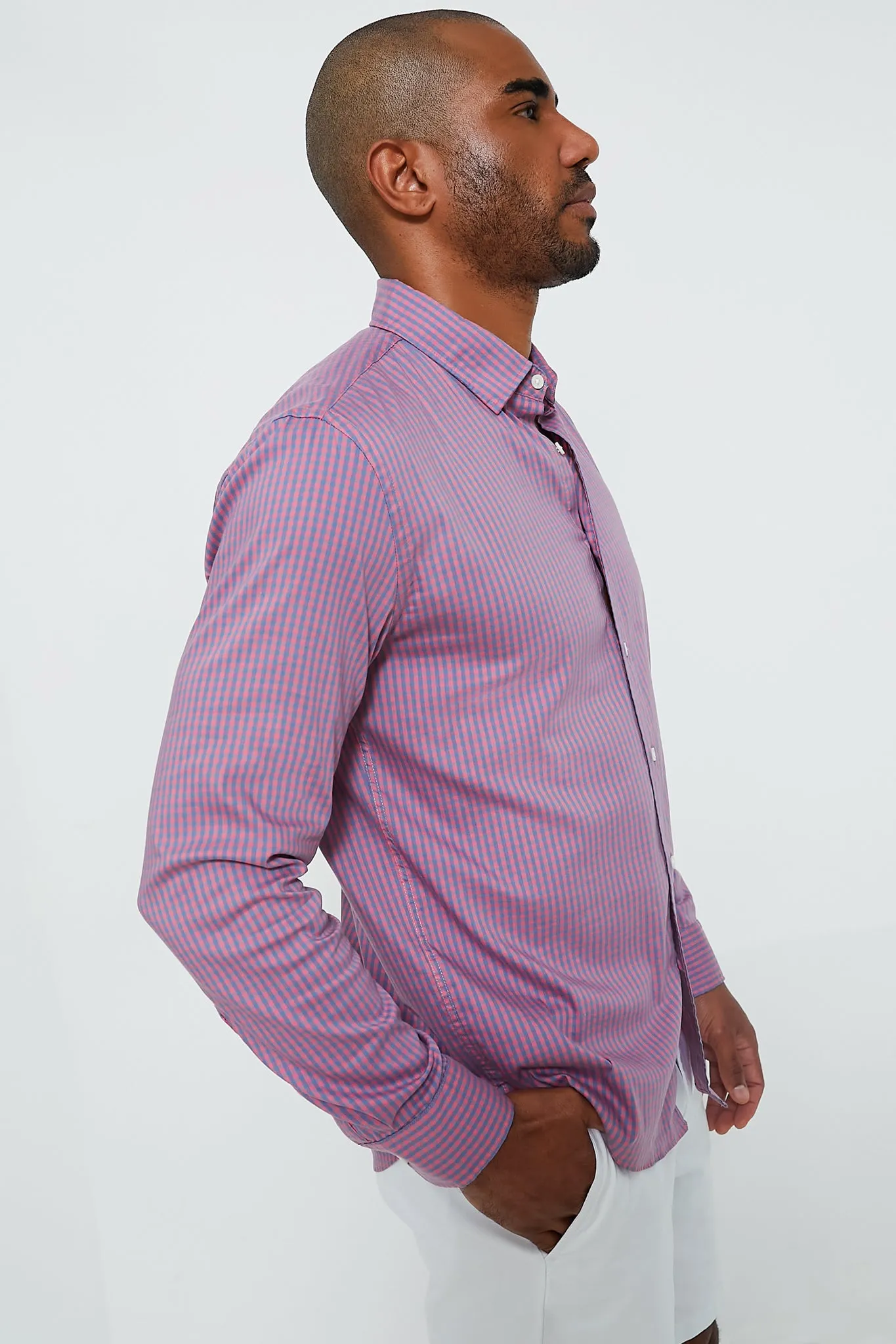 Blue Rose Gingham Movement Shirt