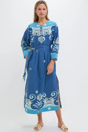 Blue Tiles Inae Dress