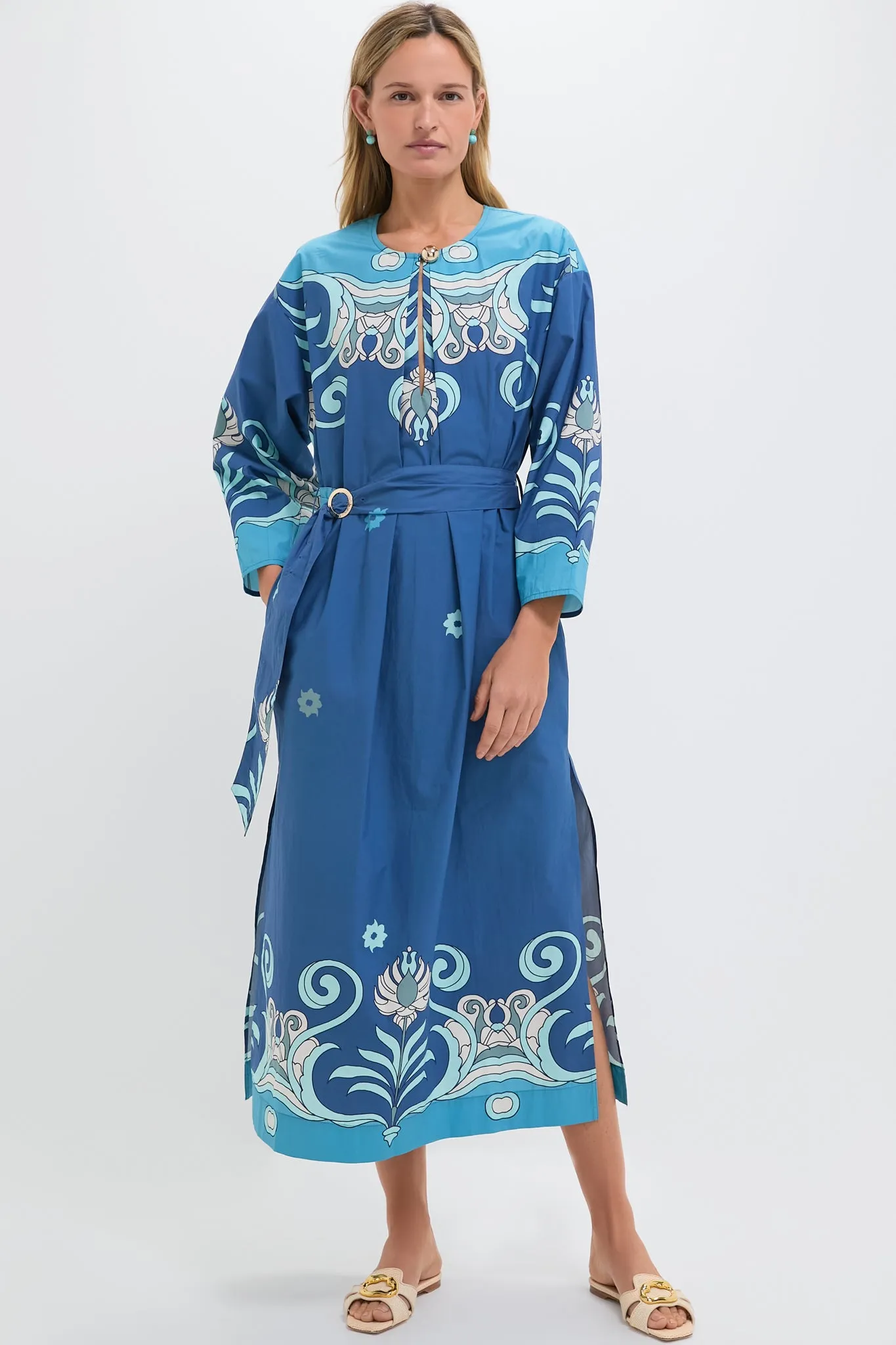 Blue Tiles Inae Dress