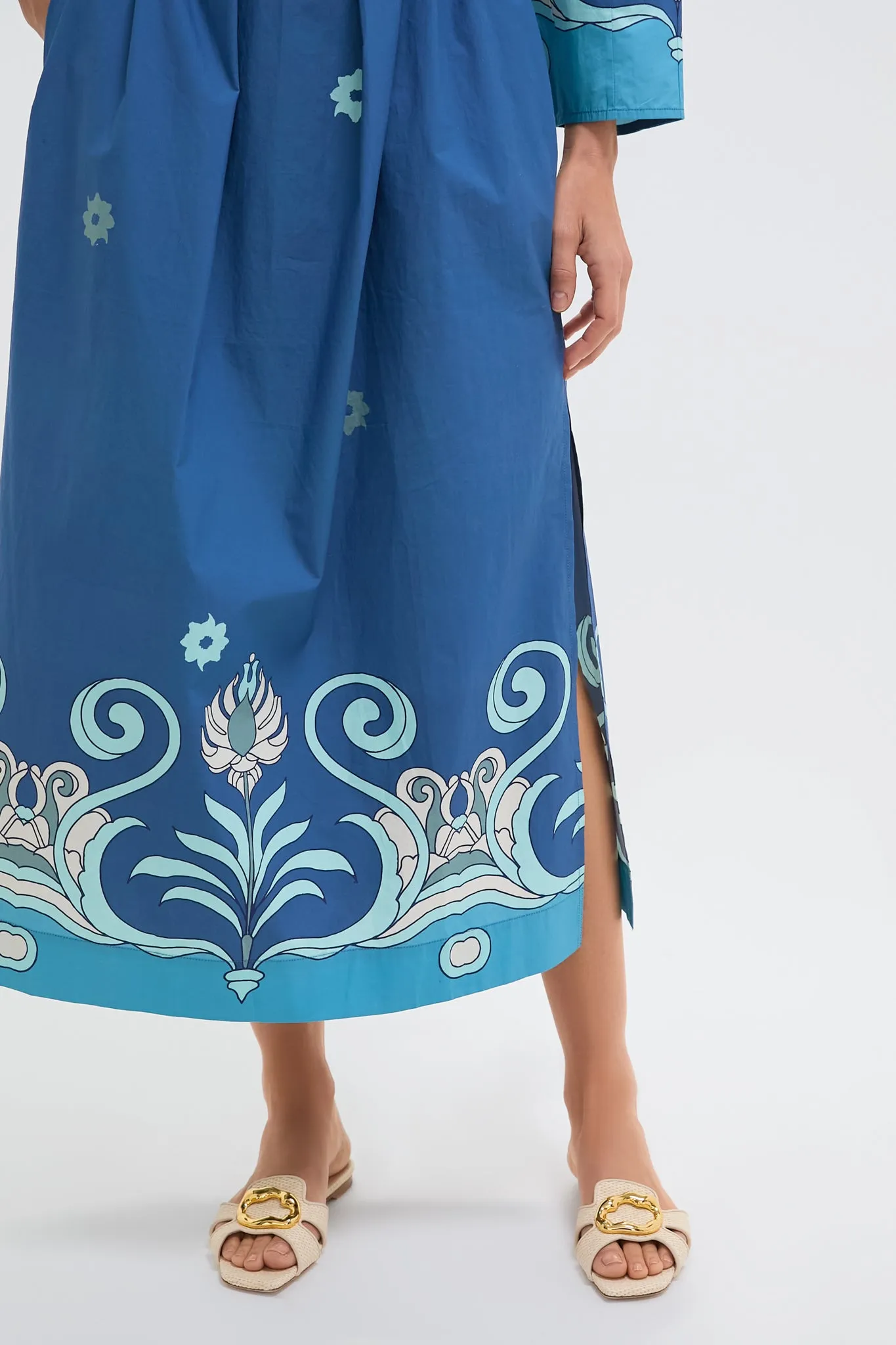 Blue Tiles Inae Dress