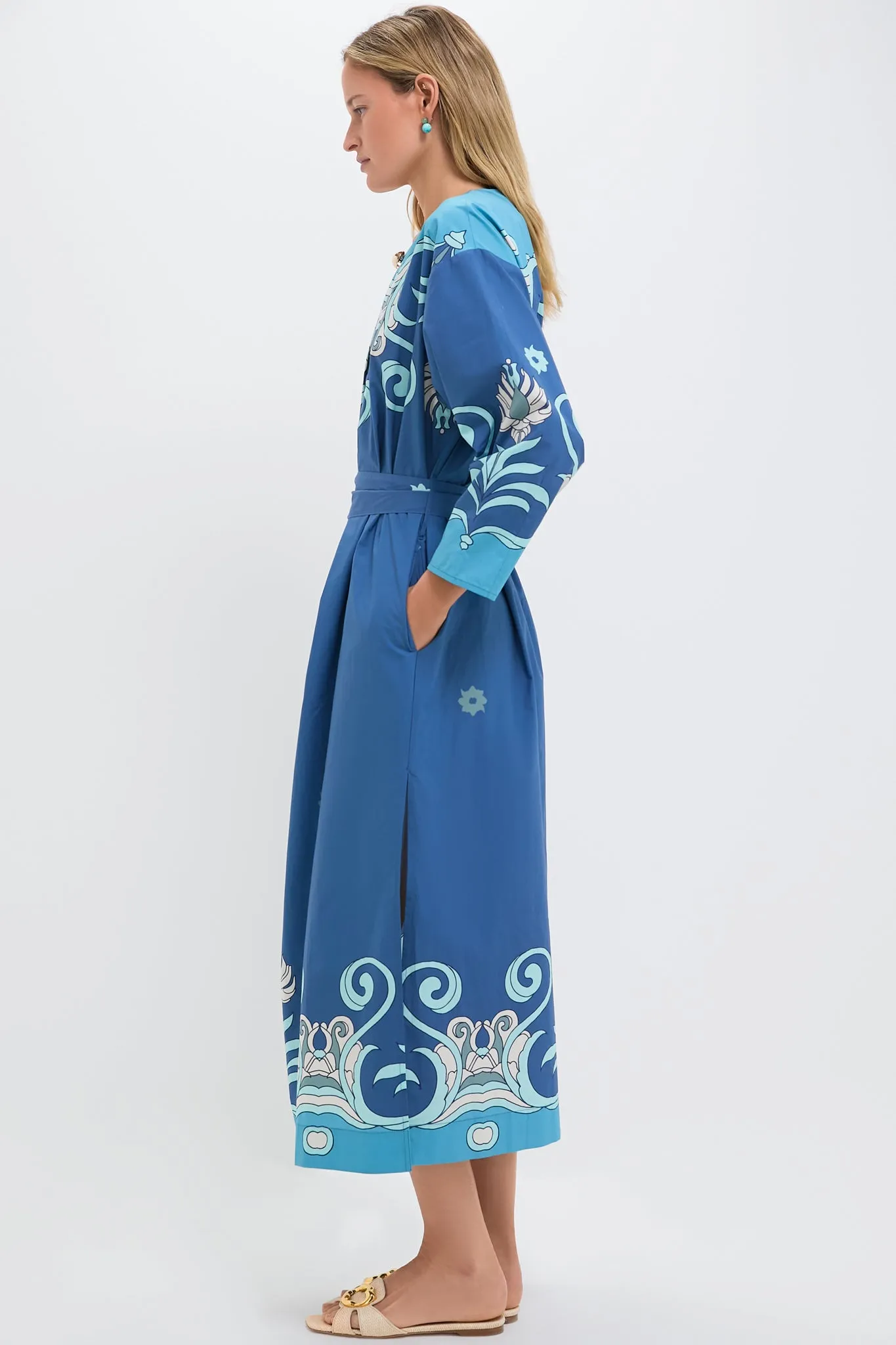 Blue Tiles Inae Dress