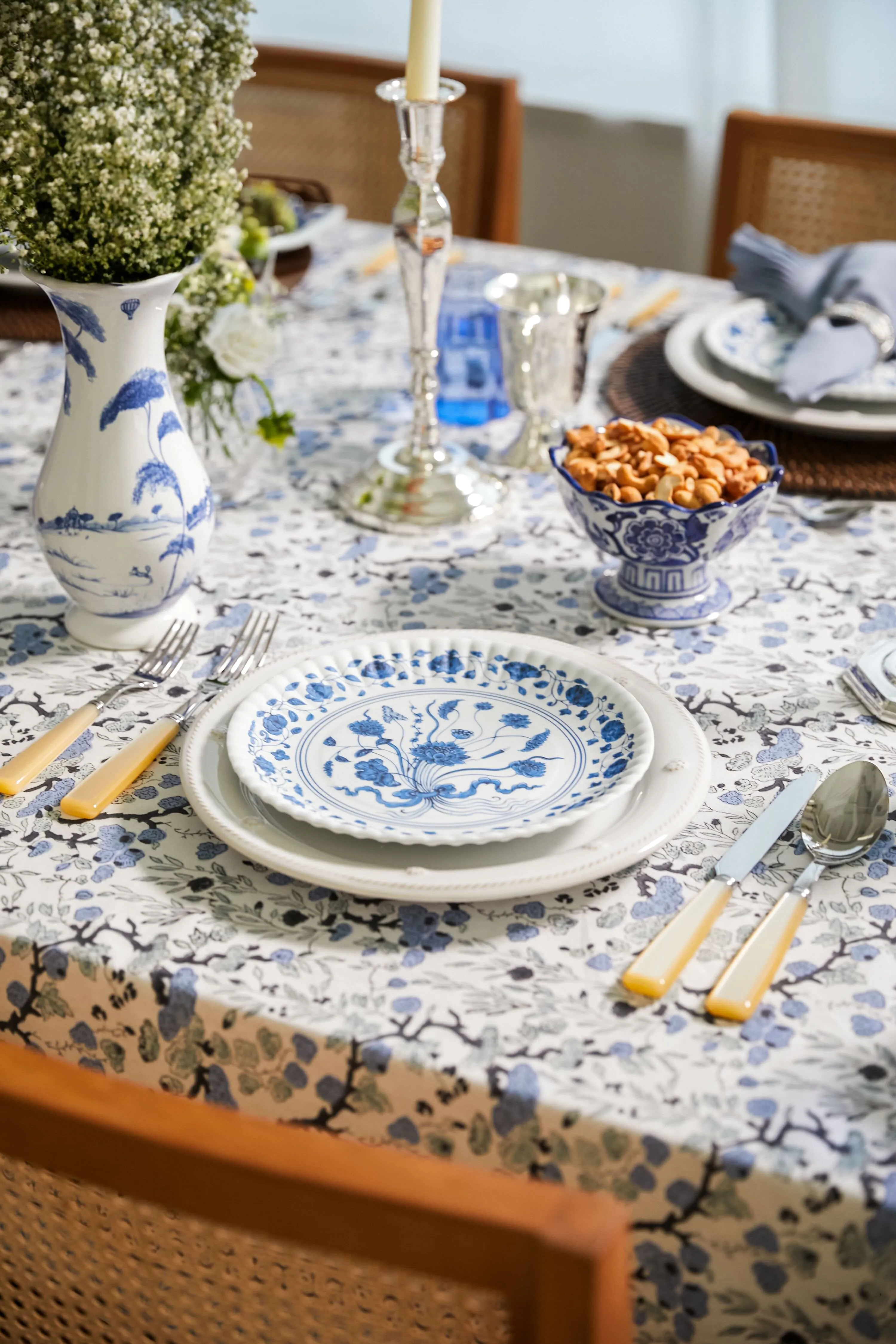 Botanical Melamine Plates (Set of 4)