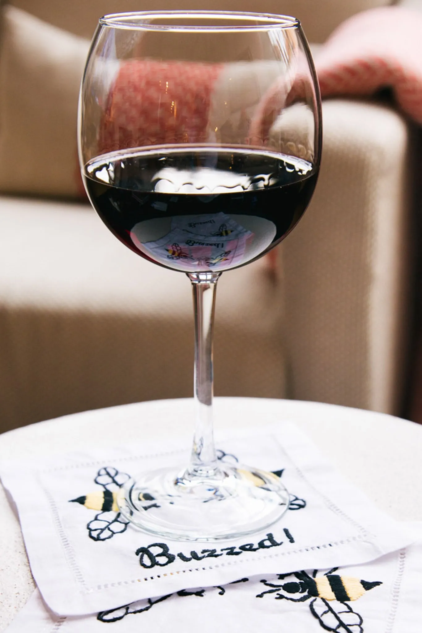 Buzzed Cocktail Napkins (Set of 4)