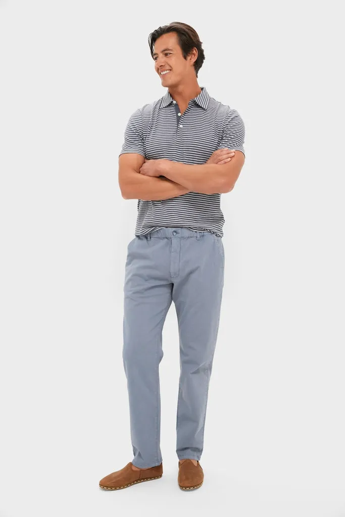 China Blue Athletic Fit Saturday Chino