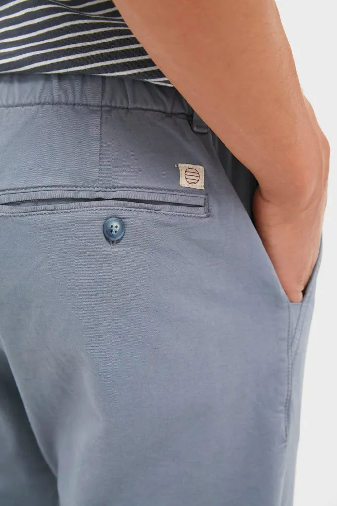 China Blue Athletic Fit Saturday Chino