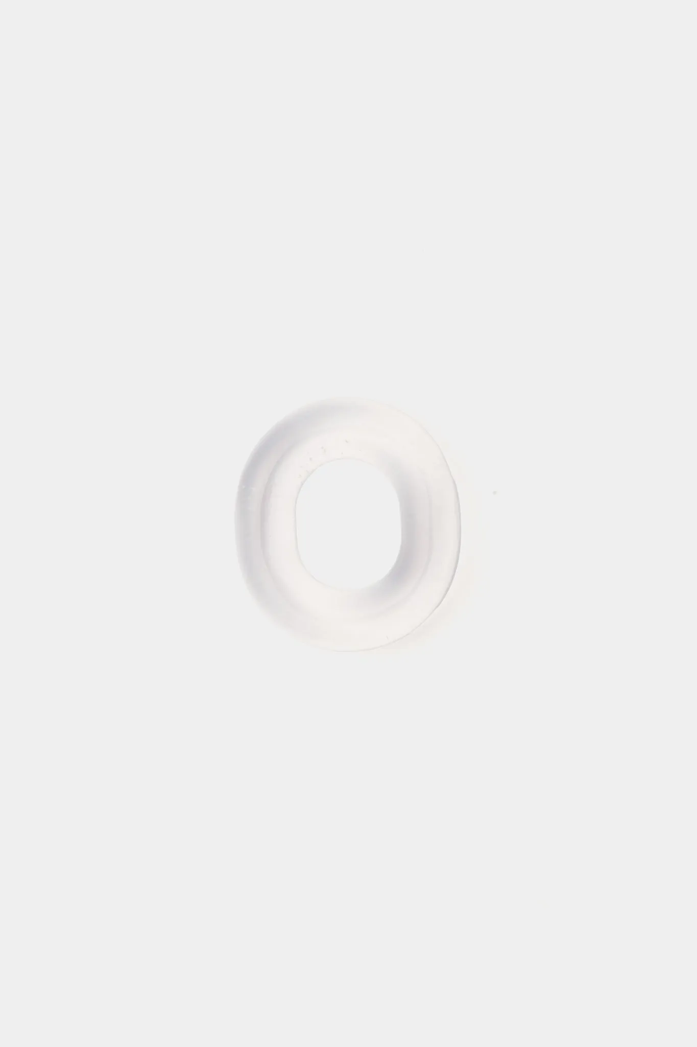 Clear Catena Link Napkin Rings Set of 4