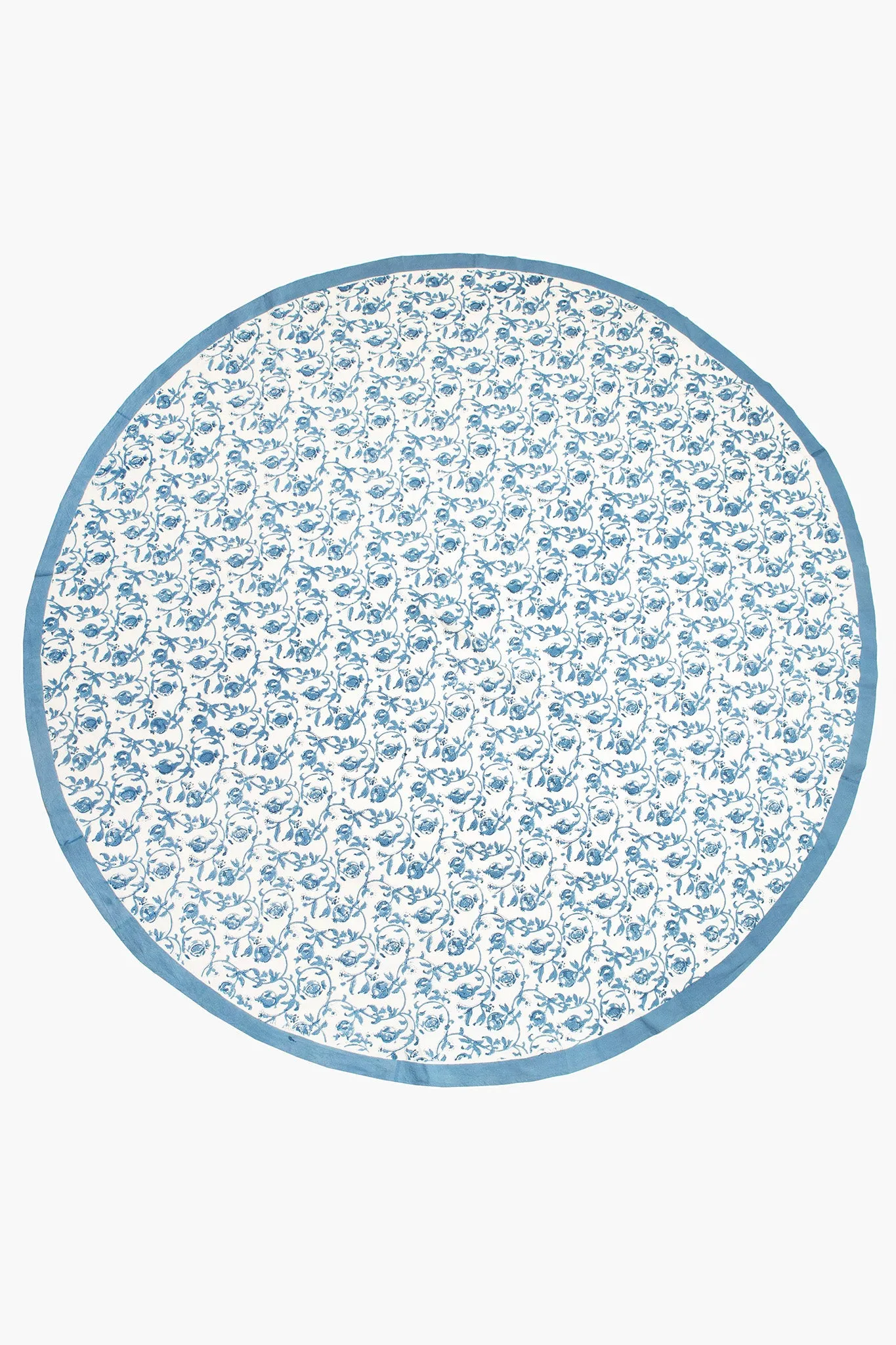 Cornflower Blue French Tablecloth Granada