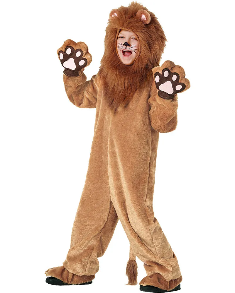 Cowardly Lion Deluxe Kids Costume