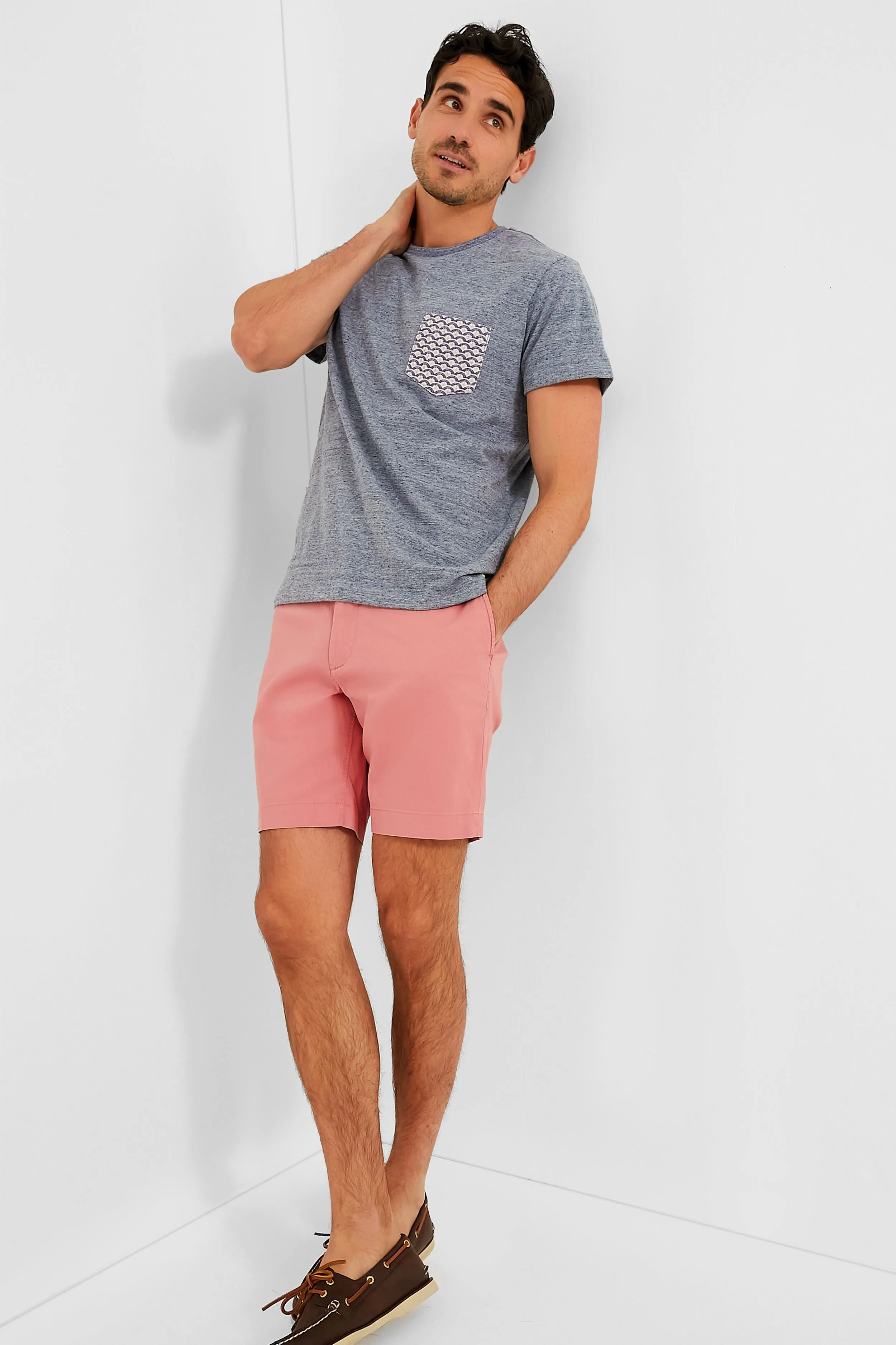Denim Neps Signature Pocket Tee
