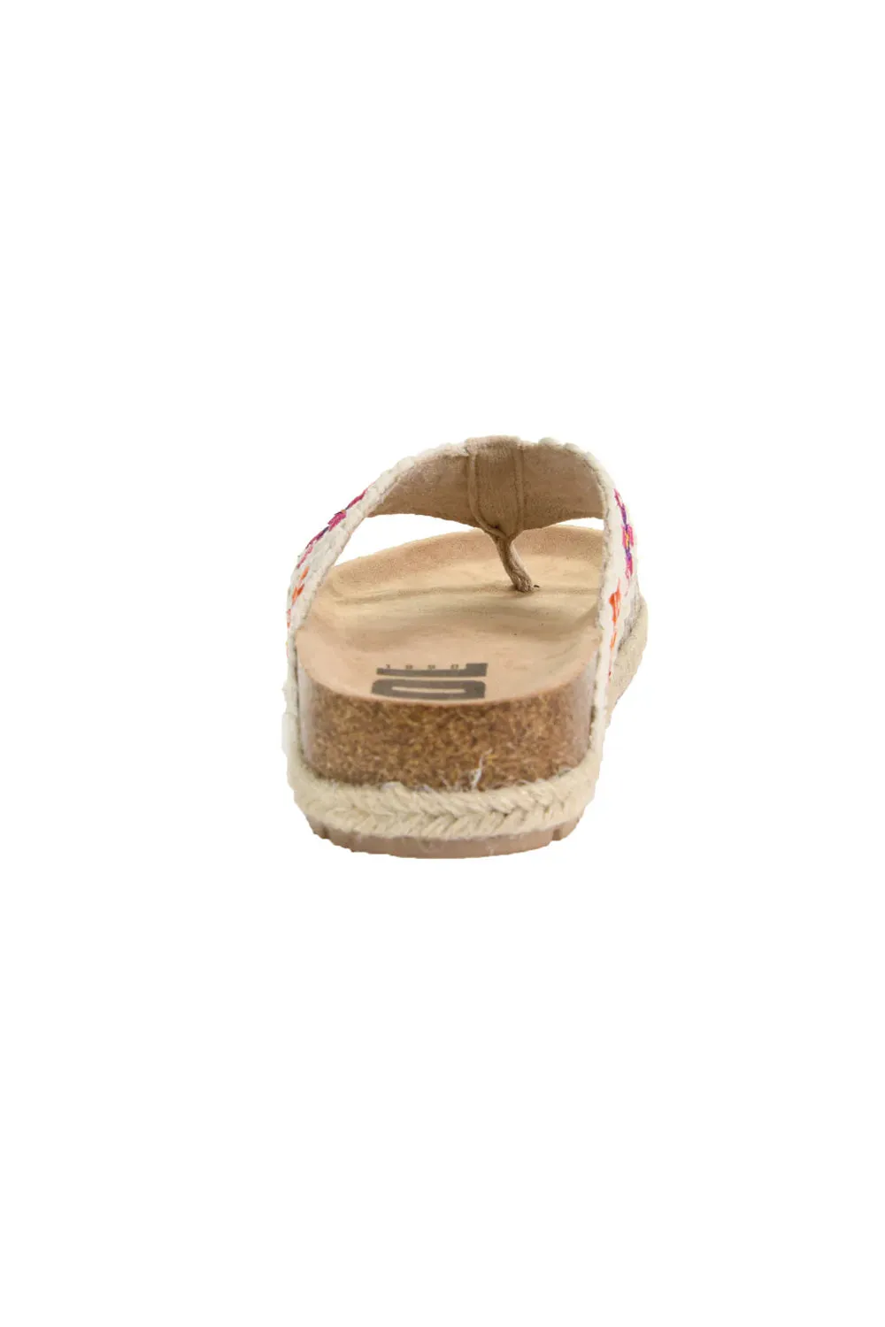 Dirty Laundry Tigerlily Sanora Crochet Platform Flip Flops for Women in Natural | TOWW-022 NATURAL