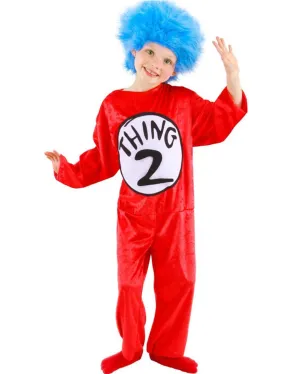 Dr Seuss Thing 1 and 2 Toddler Costume