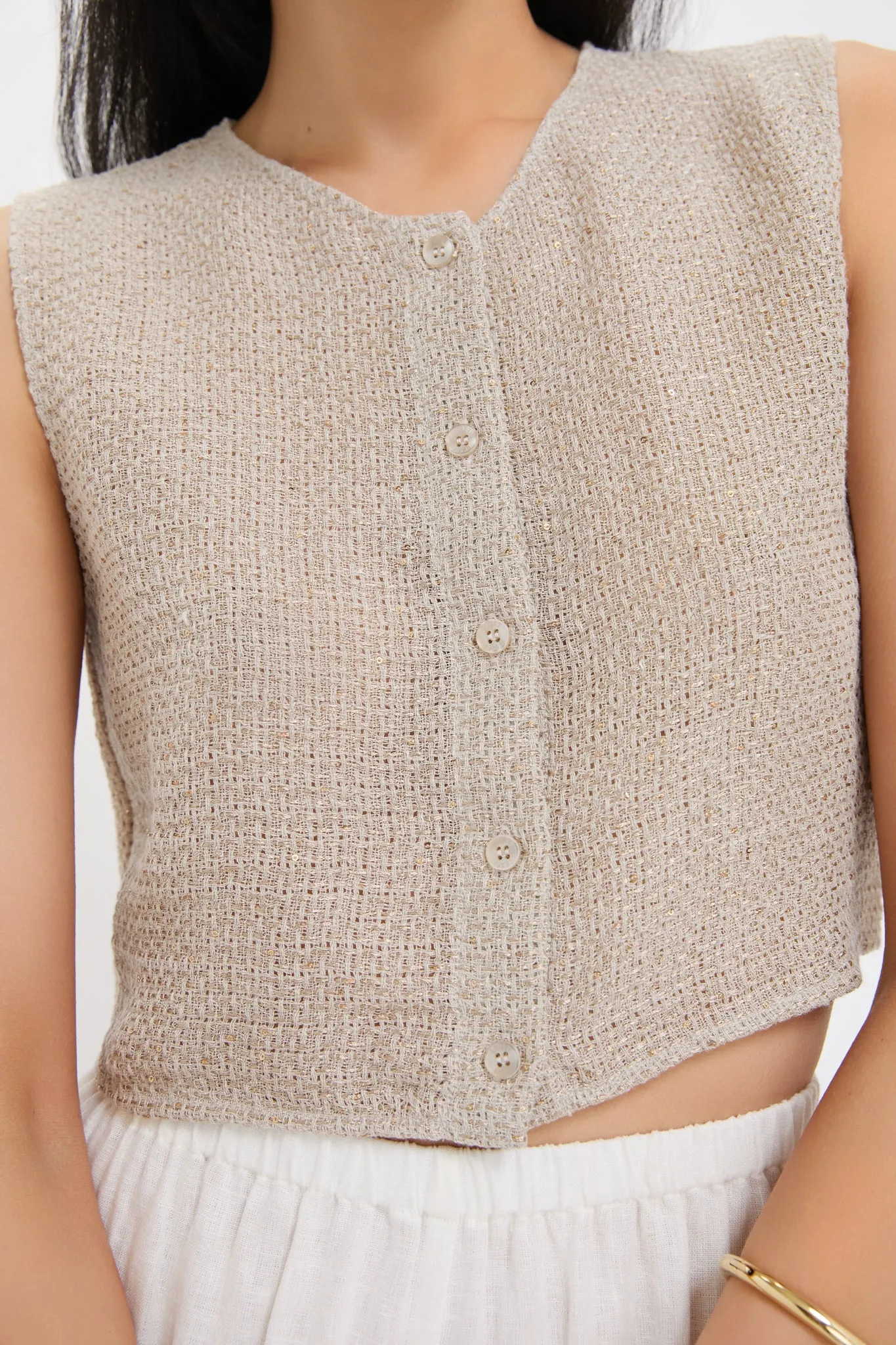 Dune Stella Crewneck Vest