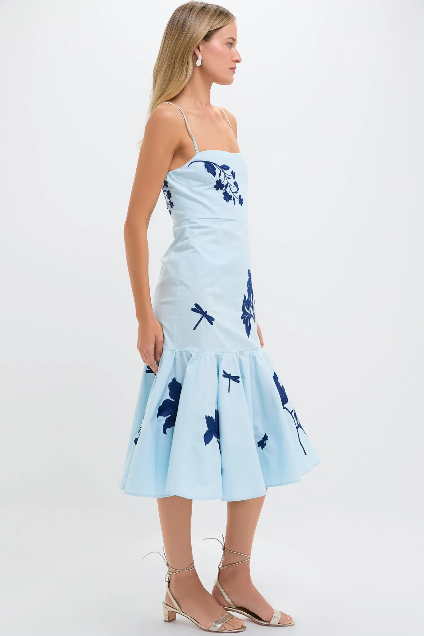 Exclusive Blue Gayelle Dress
