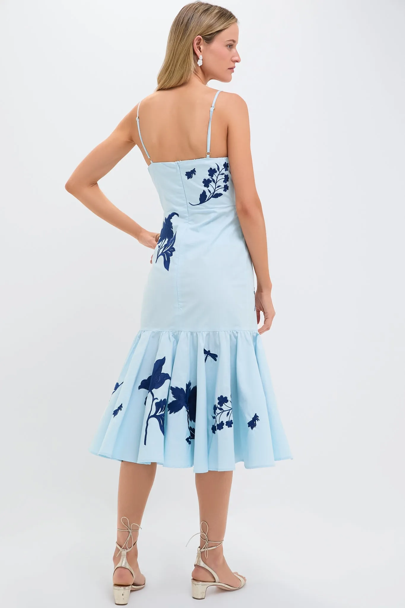 Exclusive Blue Gayelle Dress