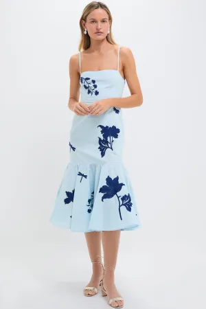 Exclusive Blue Gayelle Dress