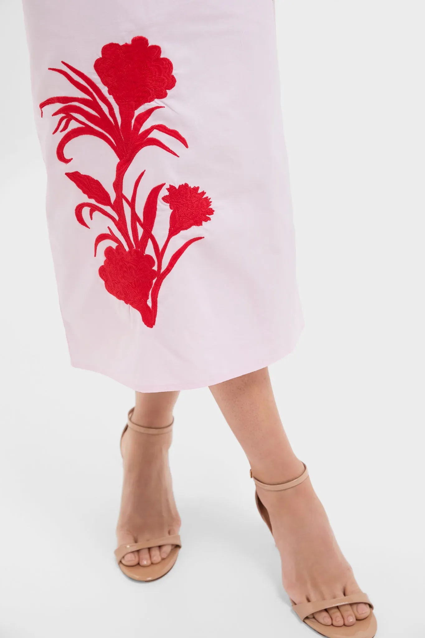 Exclusive Pink and Red Noemine Dress