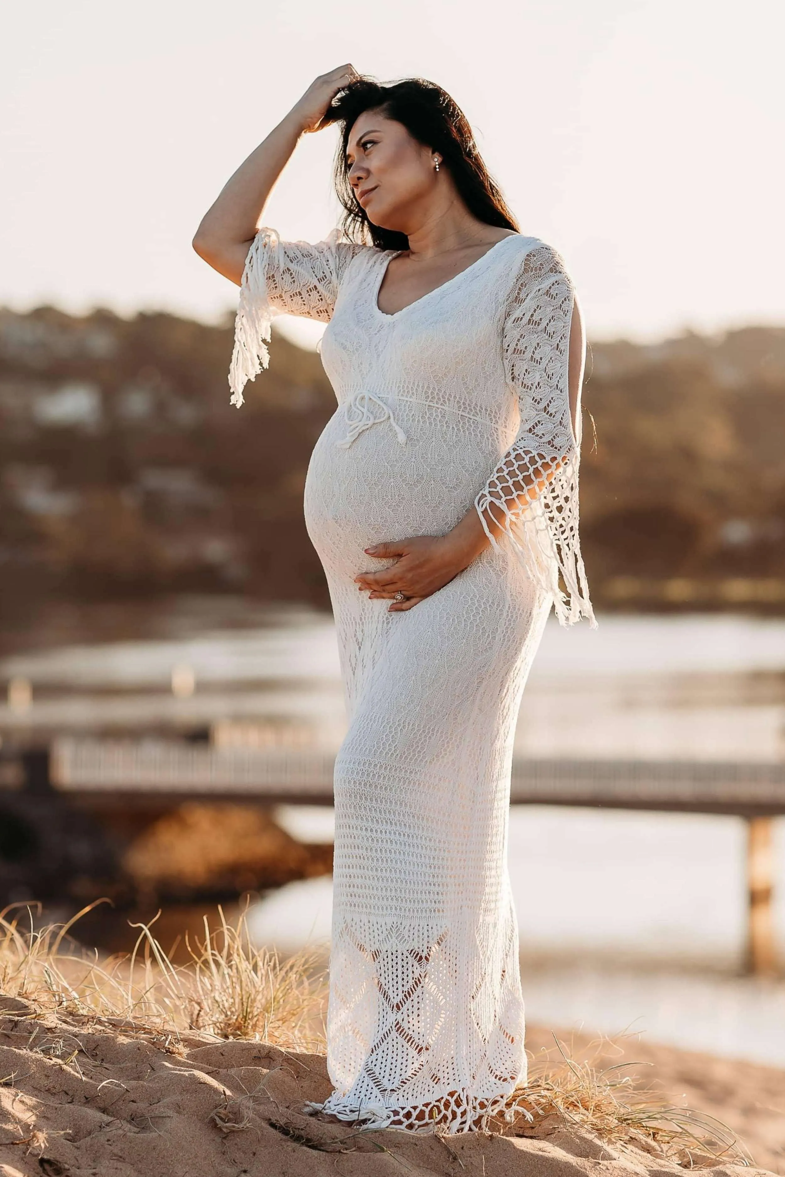 Fillyboo Brooke Crochet Maxi Dress