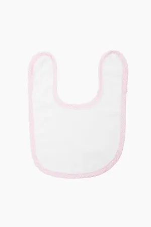Gingham Infant Bib