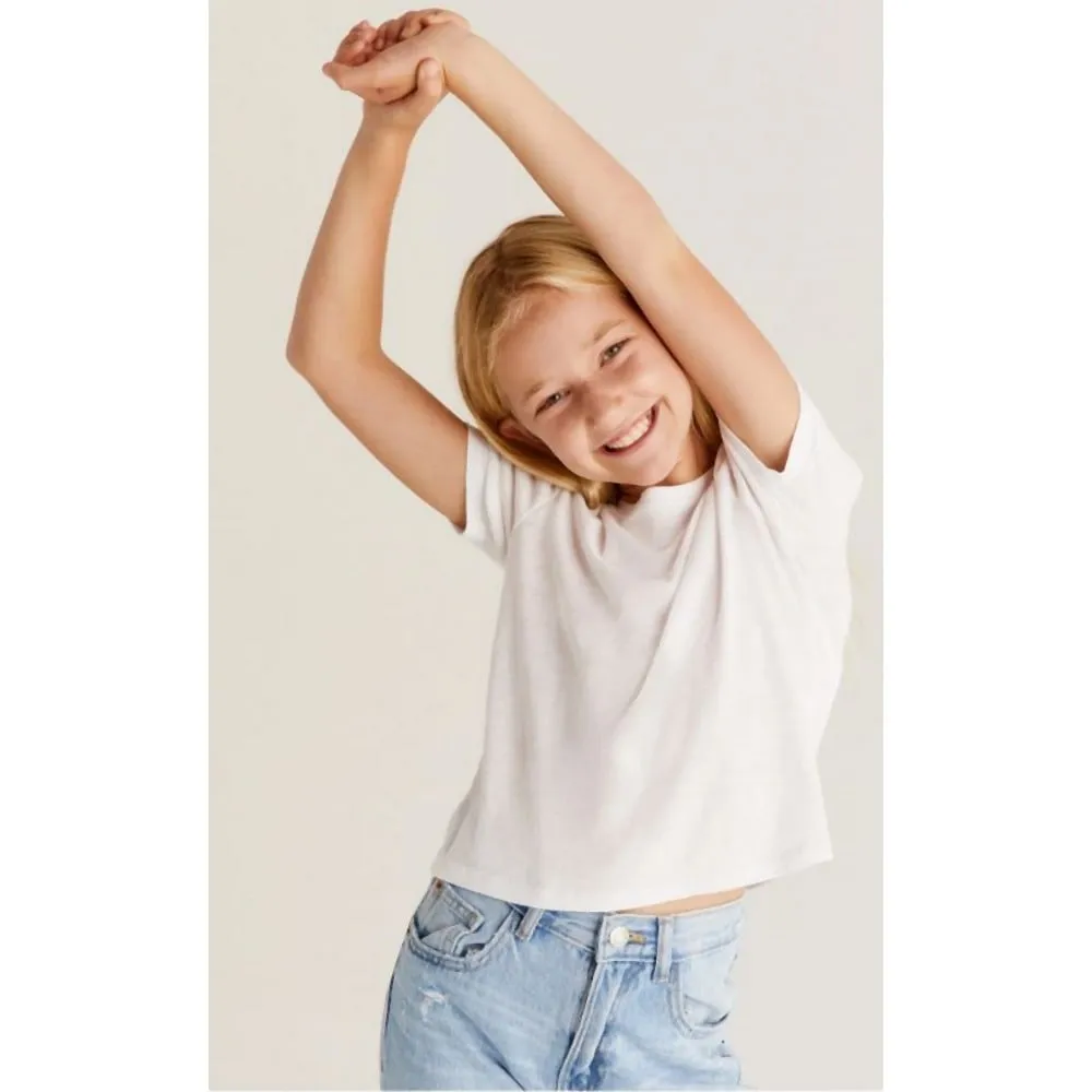 Girl's Carrie Slub Top