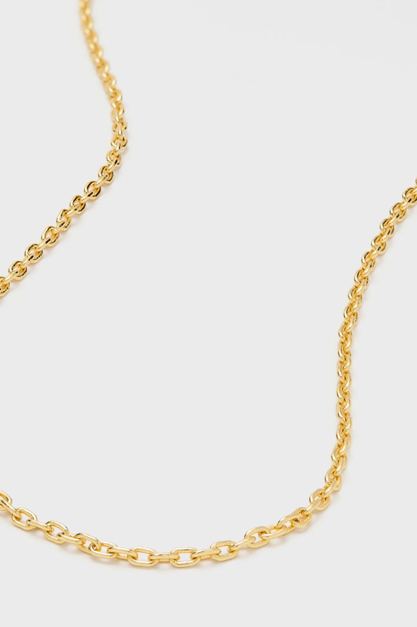 Gold Link Chain Necklace