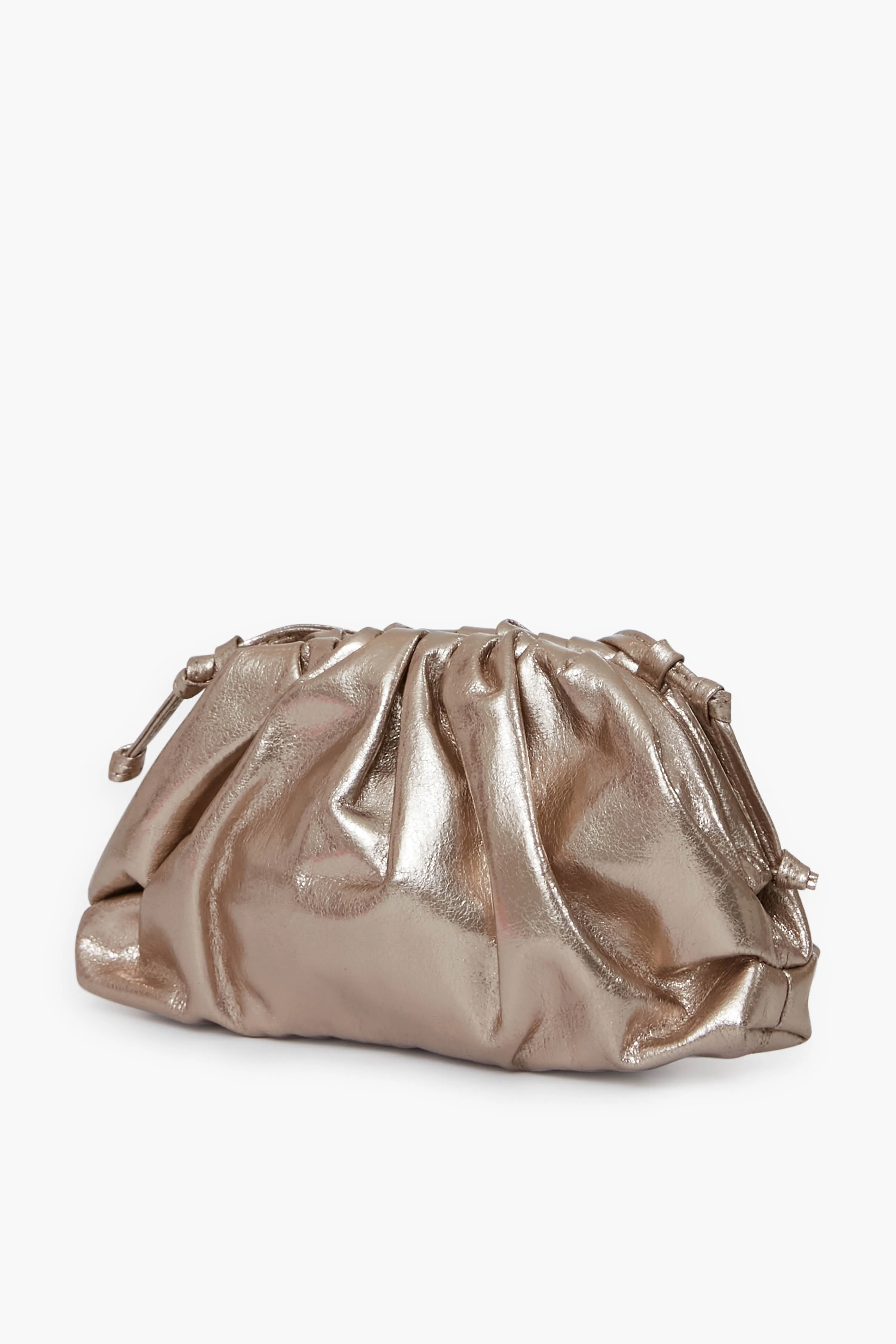 Gold Metallic Monica Bag