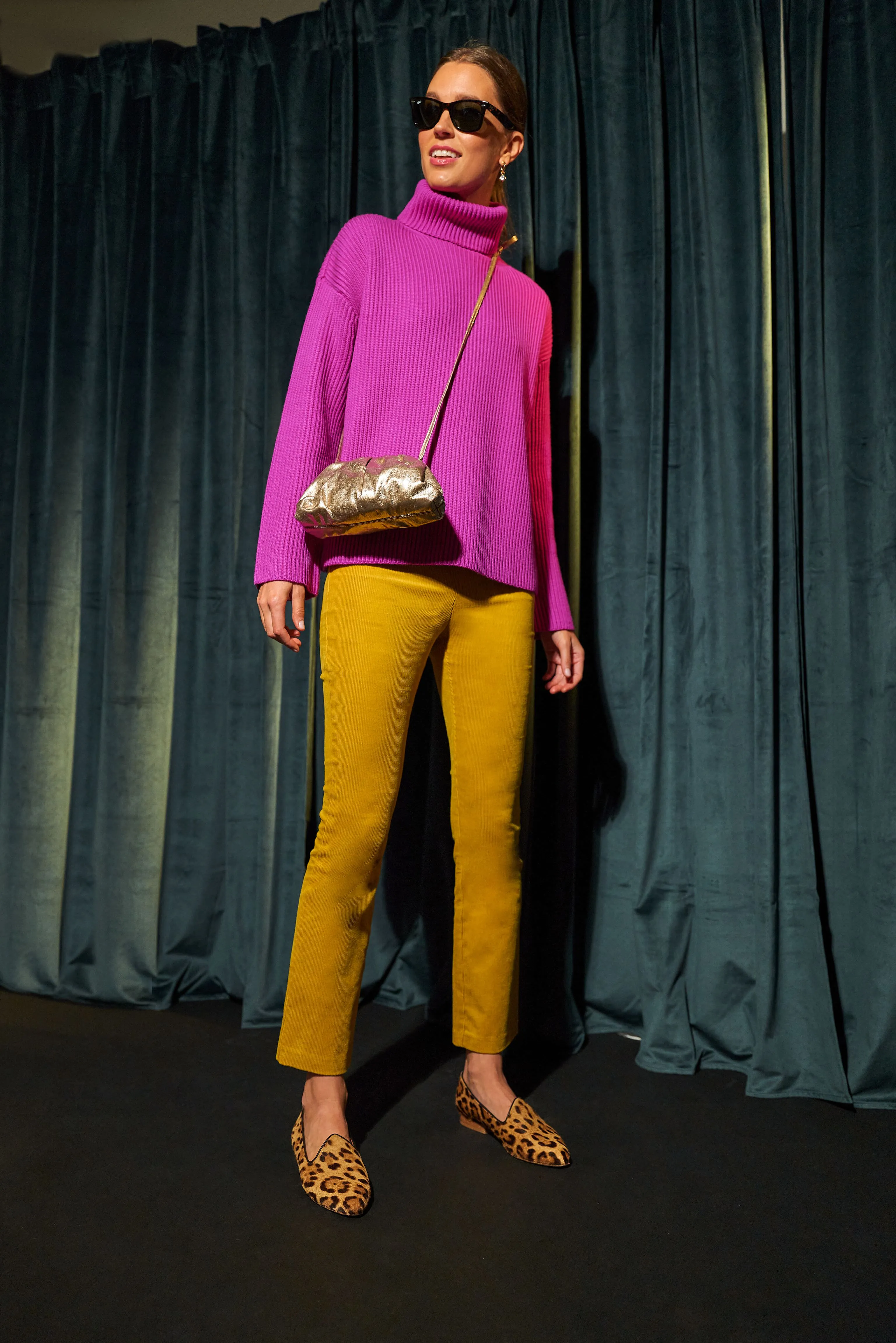 Gold Metallic Monica Bag
