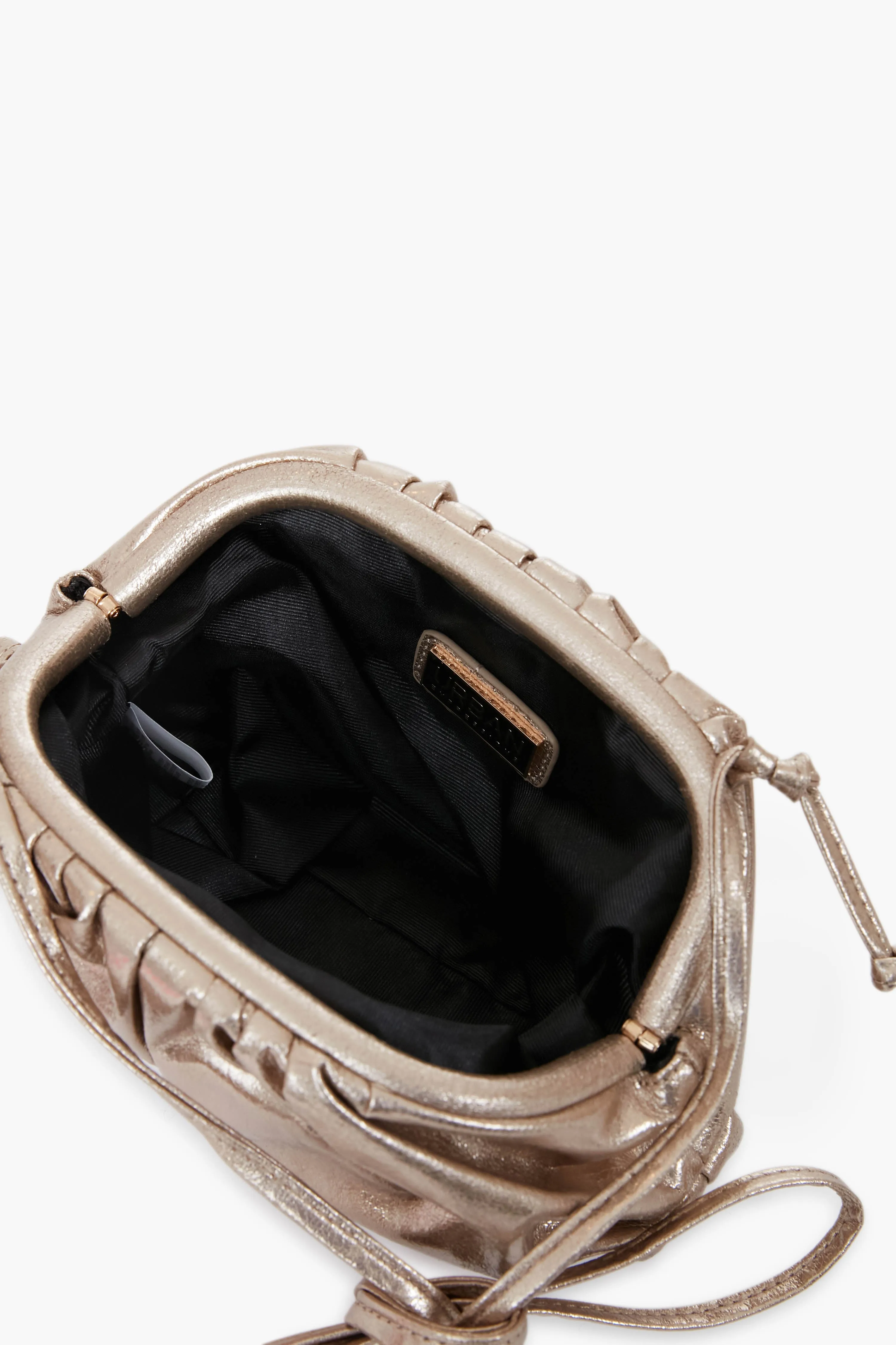 Gold Metallic Monica Bag