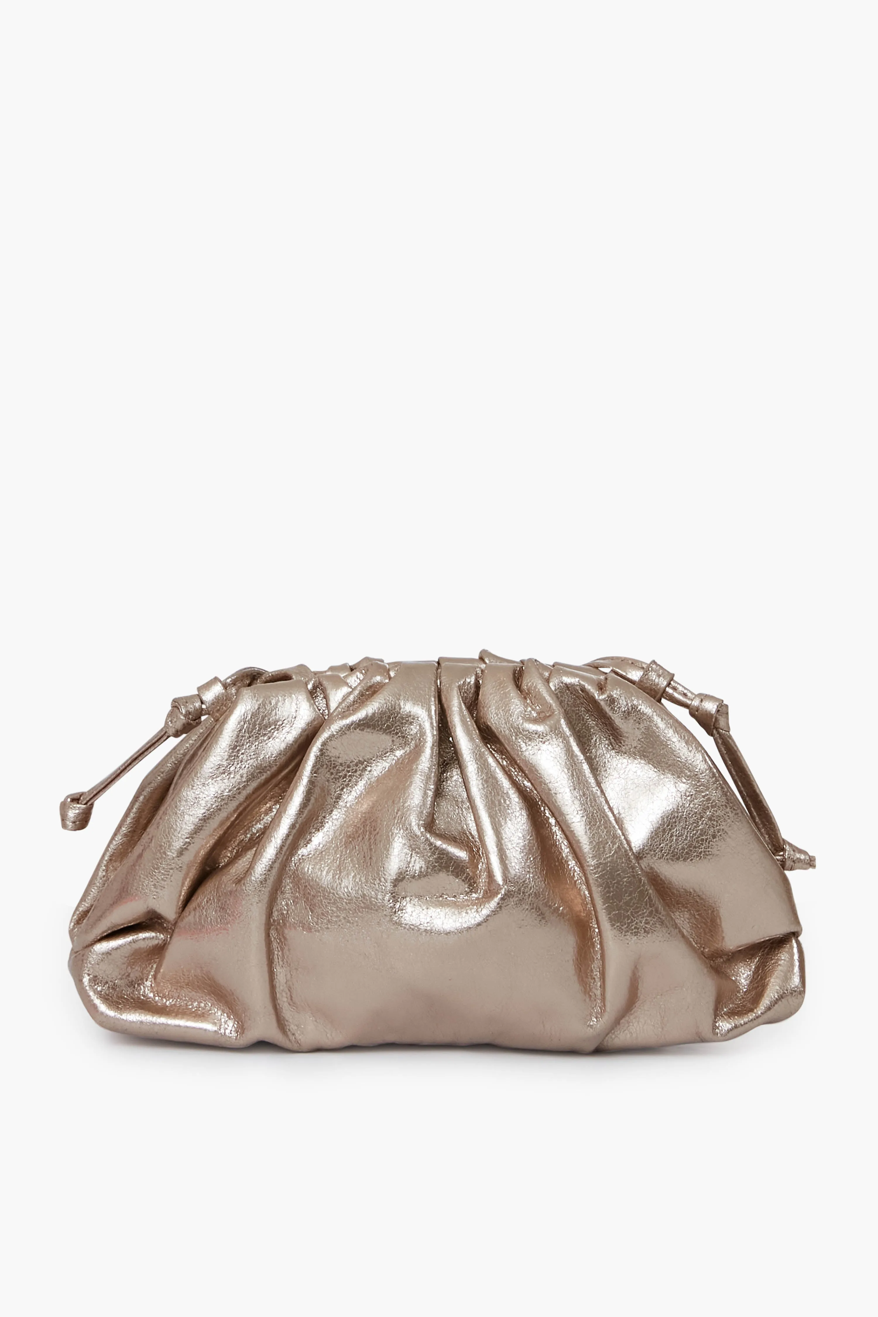 Gold Metallic Monica Bag
