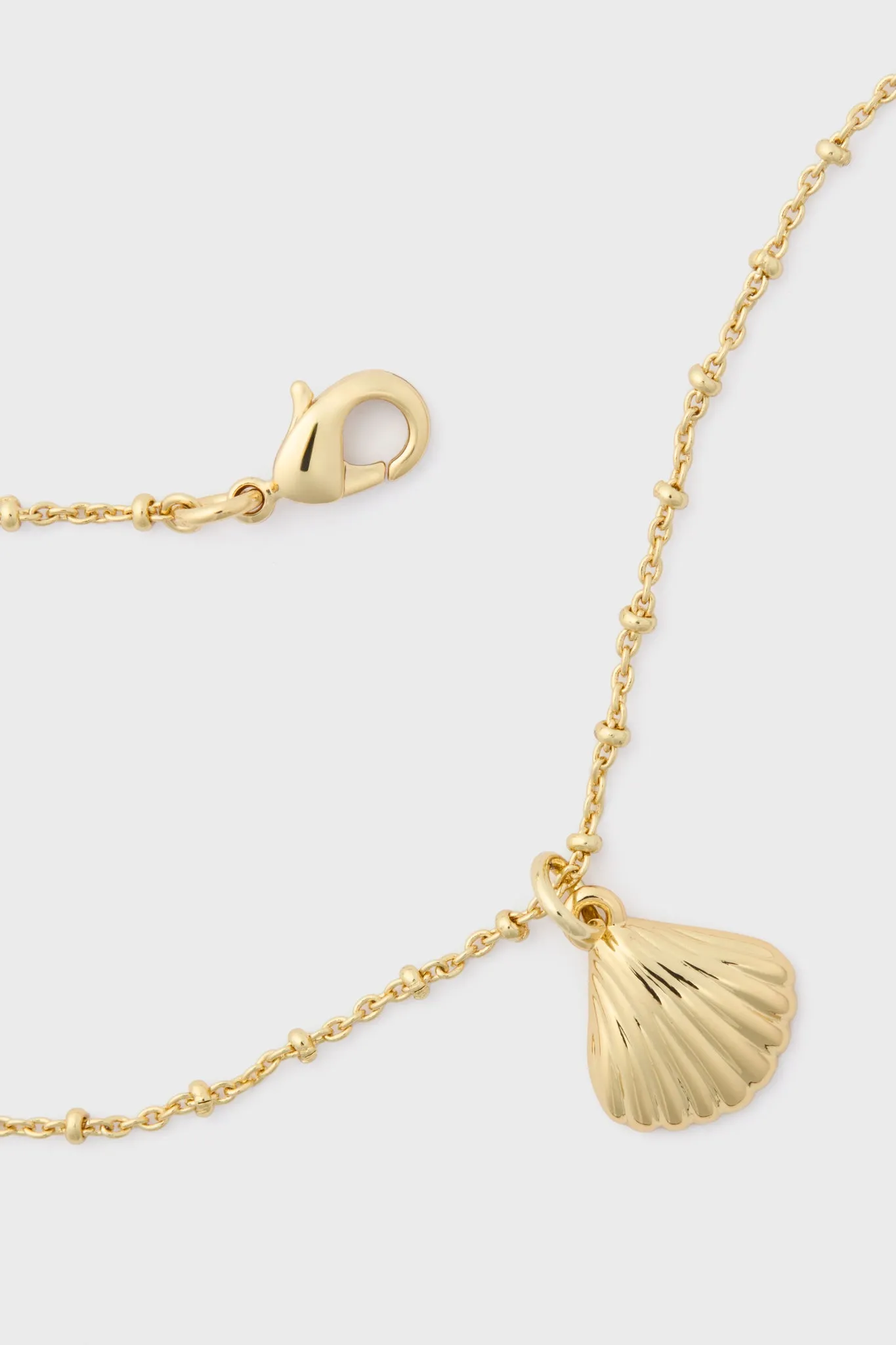 Gold Shell Bridget Necklace