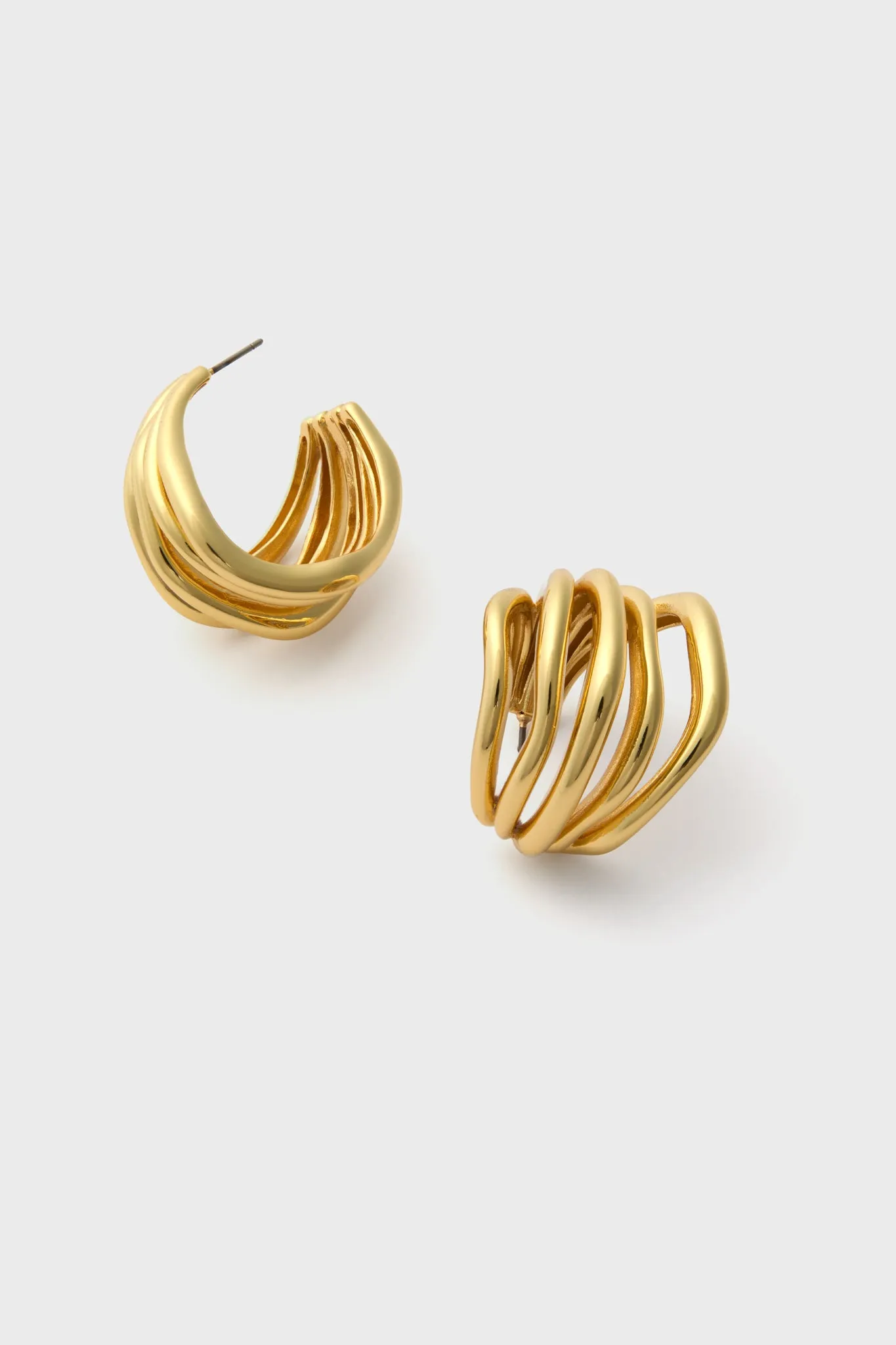 Gold Sonoma Hoop Earrings