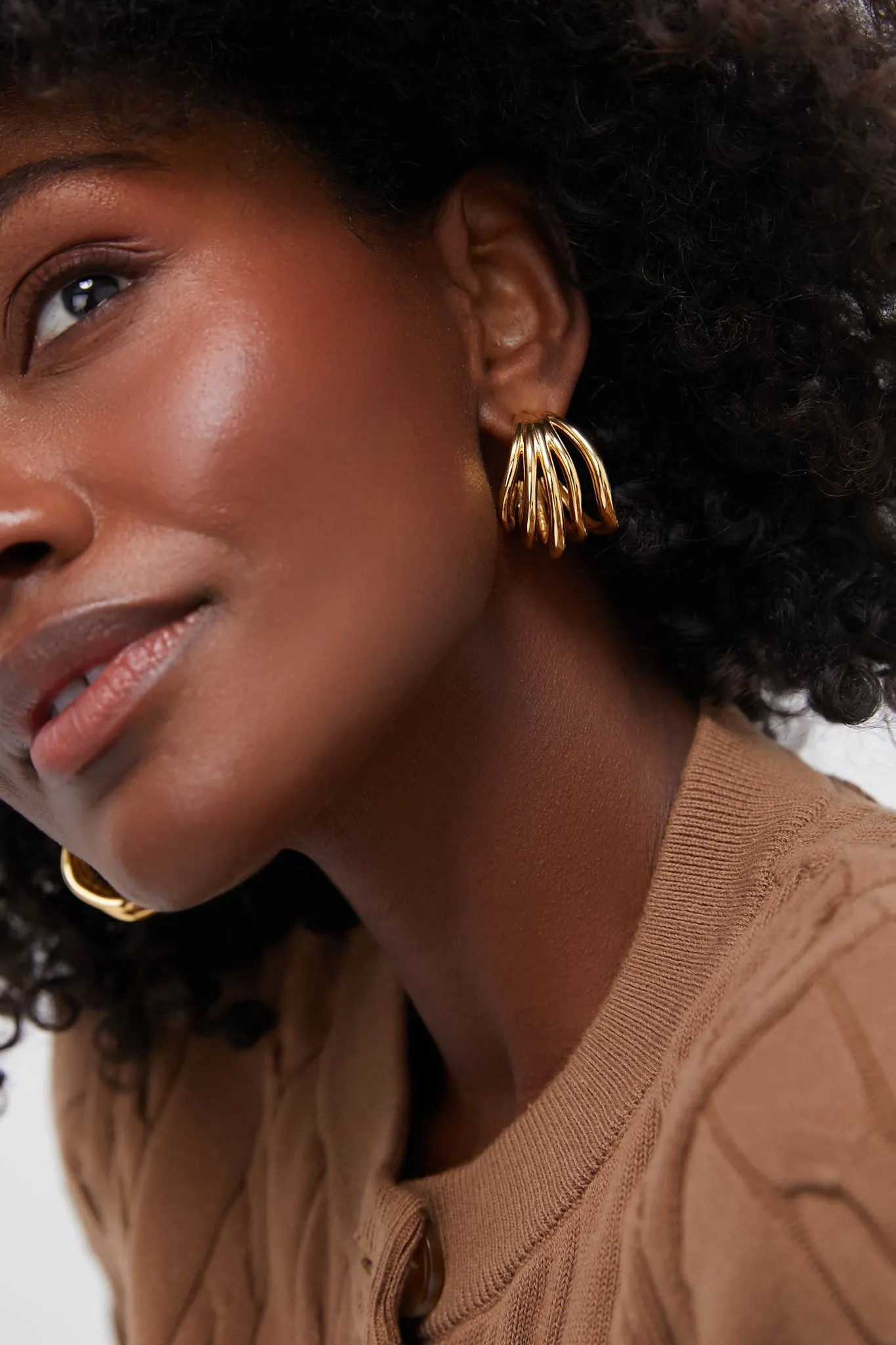 Gold Sonoma Hoop Earrings