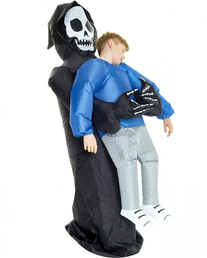 Grim Reaper Inflatable Pick Me Up Kids Costume